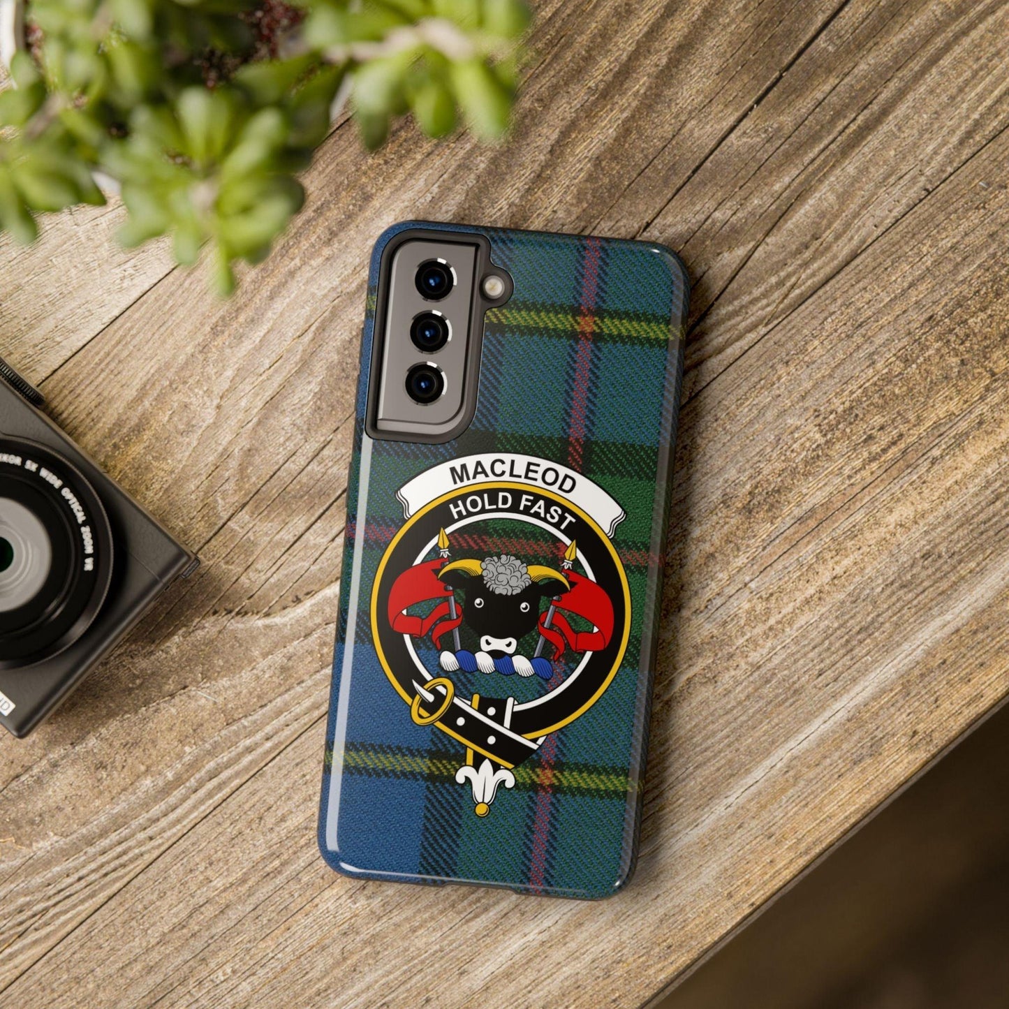 Macleod Clan Scottish Tartan Cell Phone Case - Celtic Ancestry Gifts