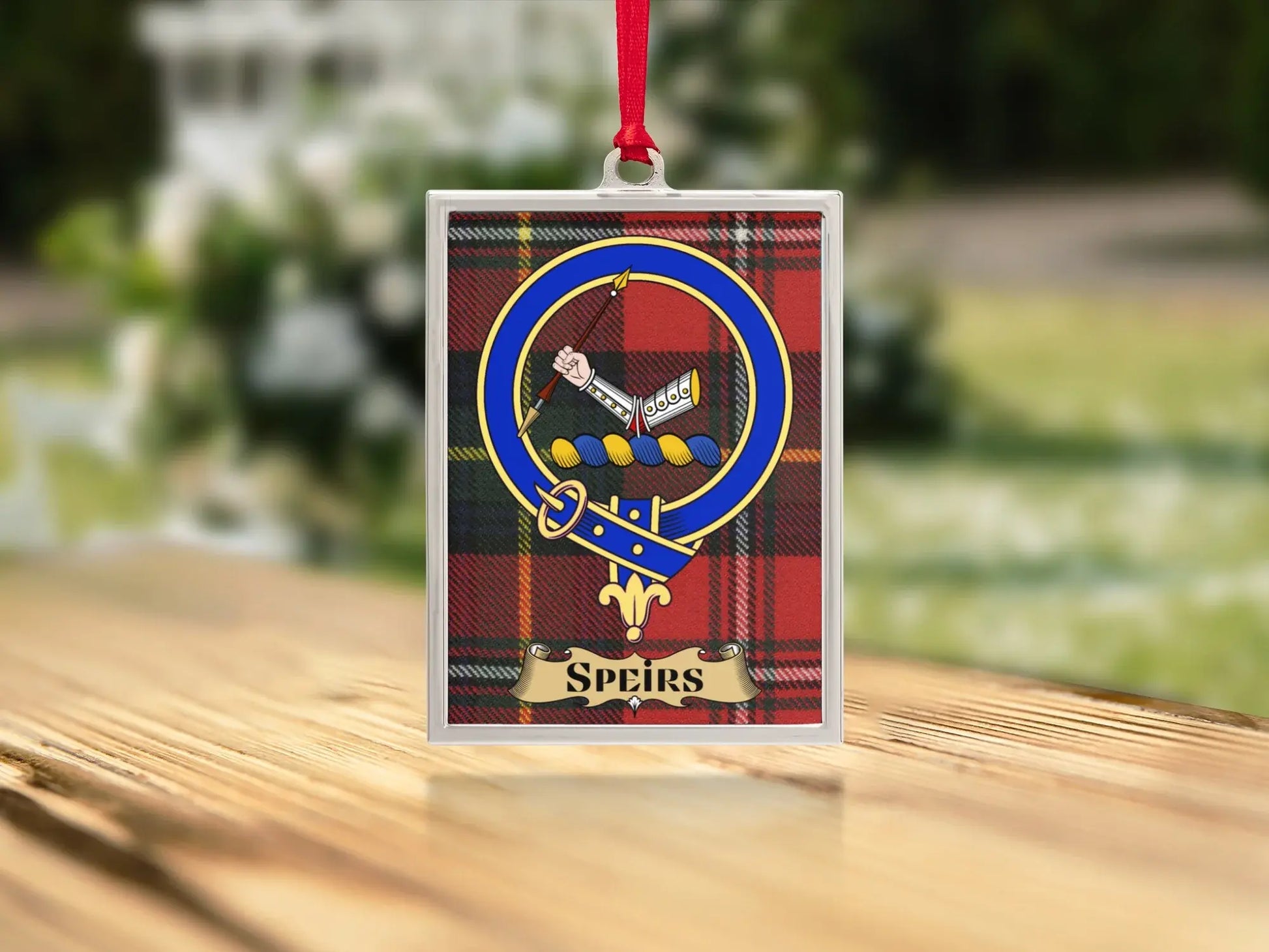 Scottish Clan Tartan Badge Design Ornament product