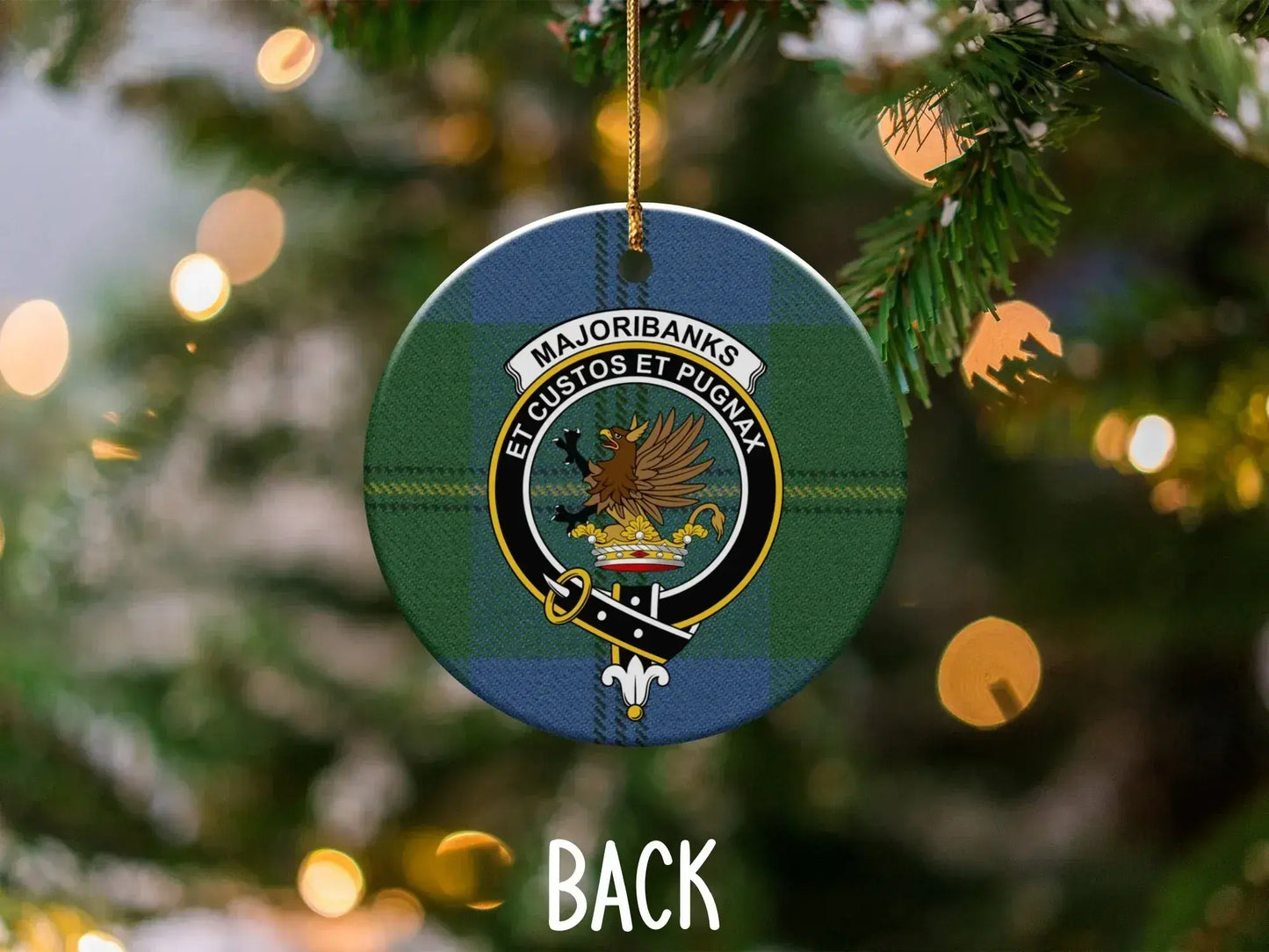 Majorbibanks Et Custos Et Pugnax Christmas Ornament product type
