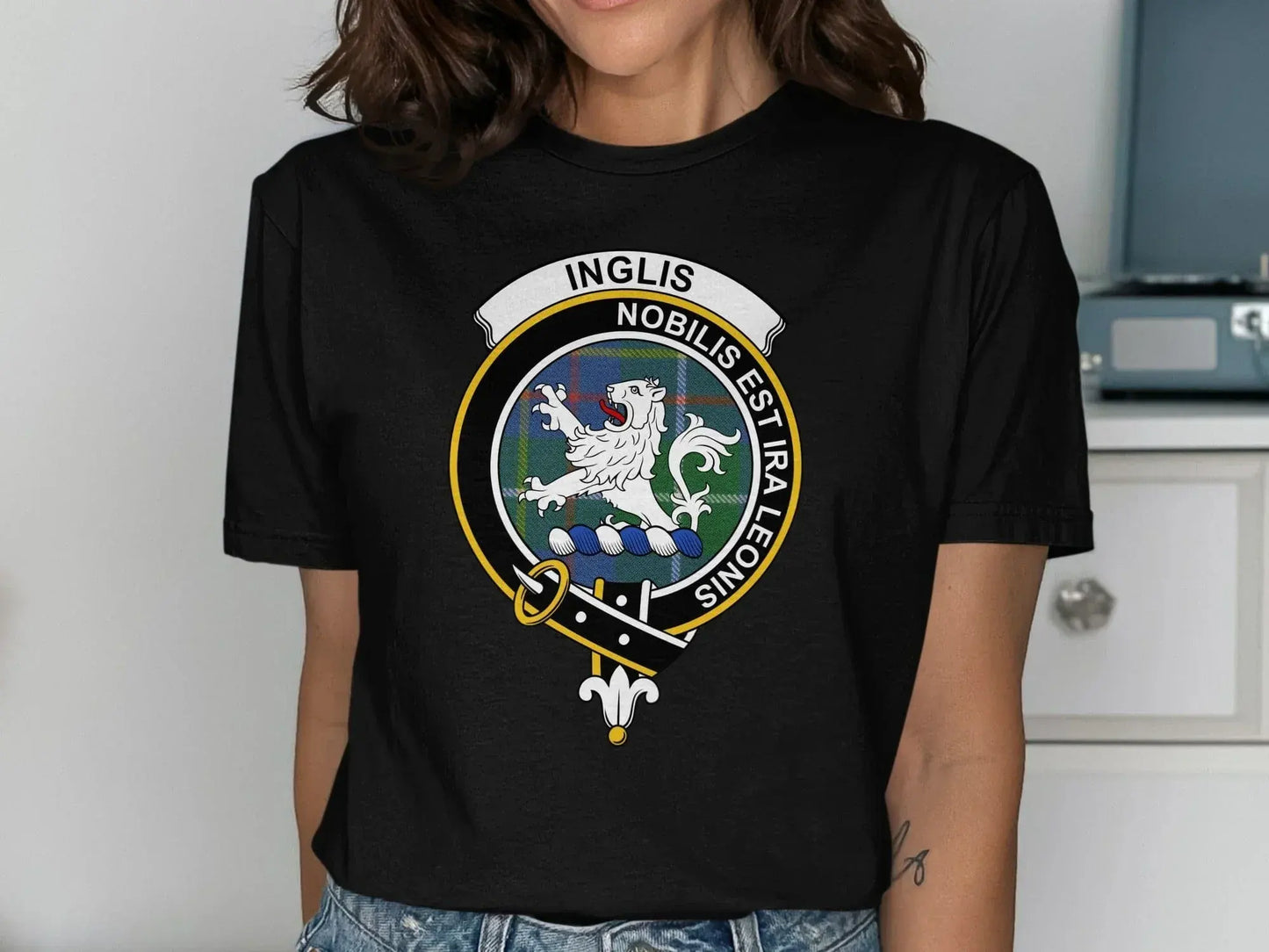 Inglis Nobilis Est Ira Leonis Graphic T-Shirt product