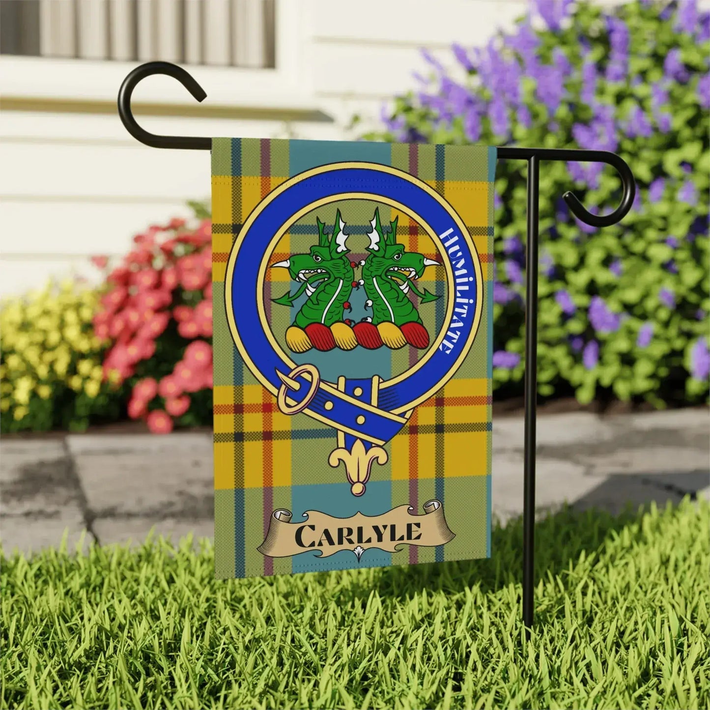 Carlyle Tartan Heritage Clan Flag product