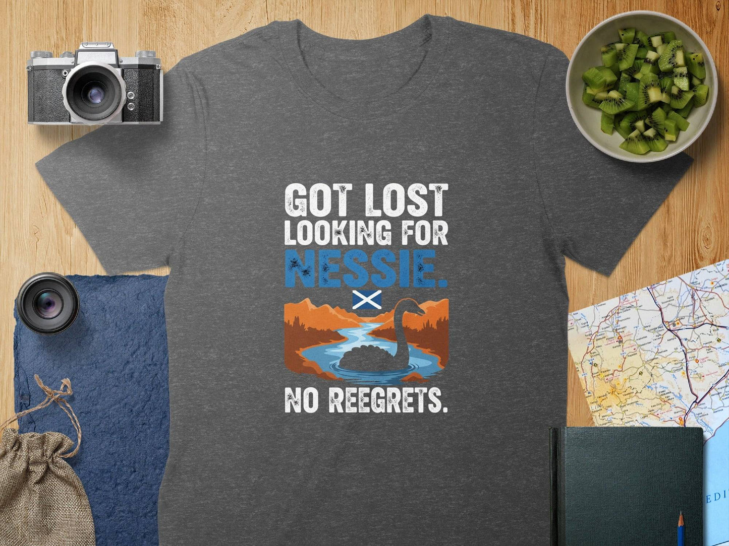 Got Lost Looking for Nessie No Regrets Shirt product
