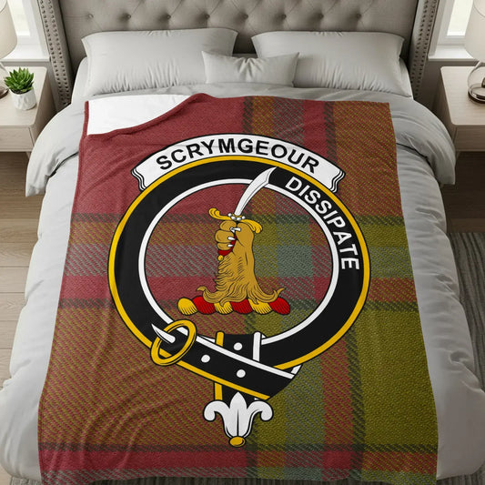 Scrymgeour Dissipate Plaid Throw Blanket product