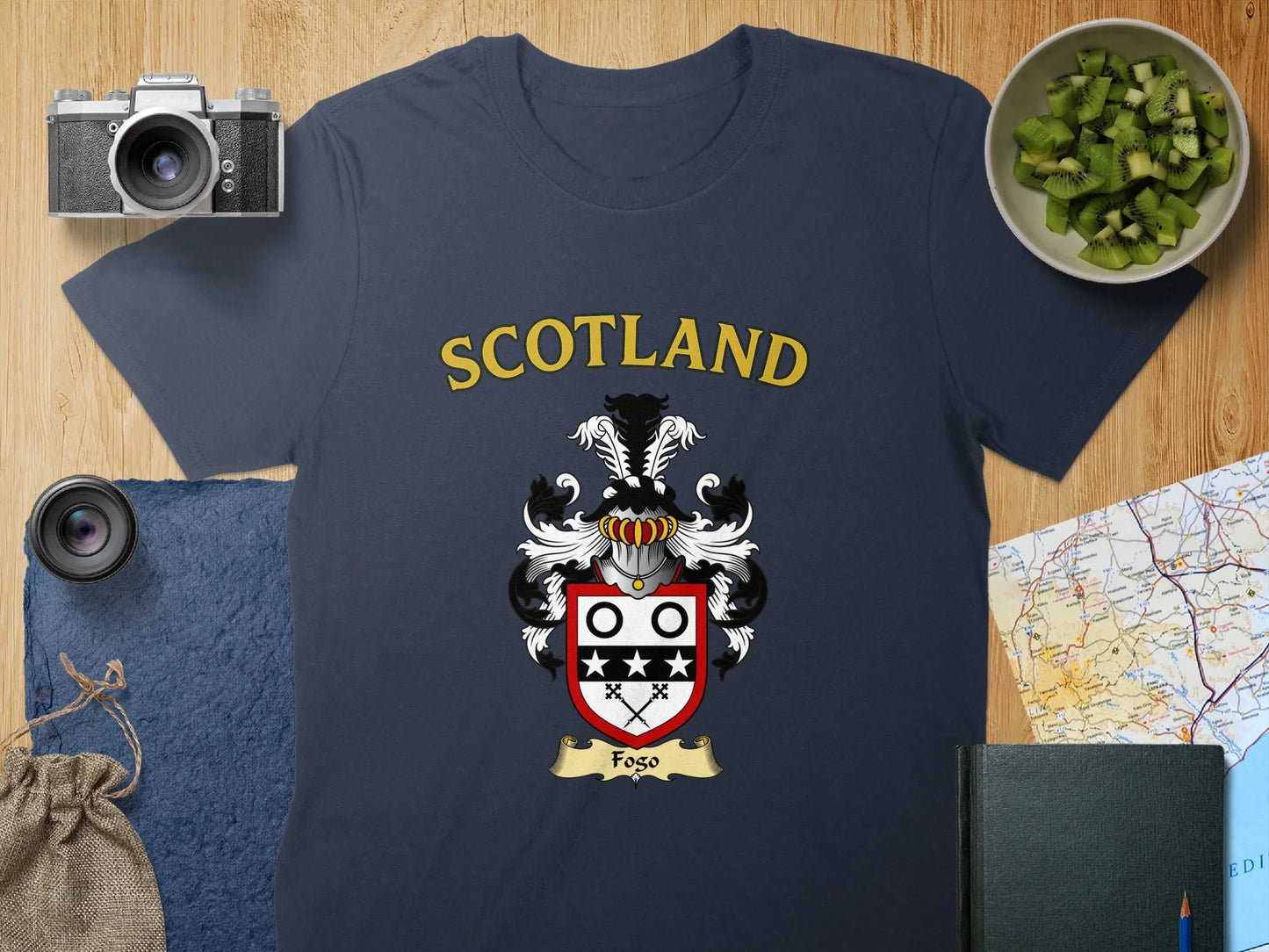 Scotland Coat of Arms Graphic Printed T-Shirt product