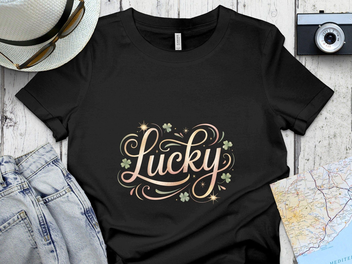 Lucky Graphic Tee Shirt for St Patrick's Day Product