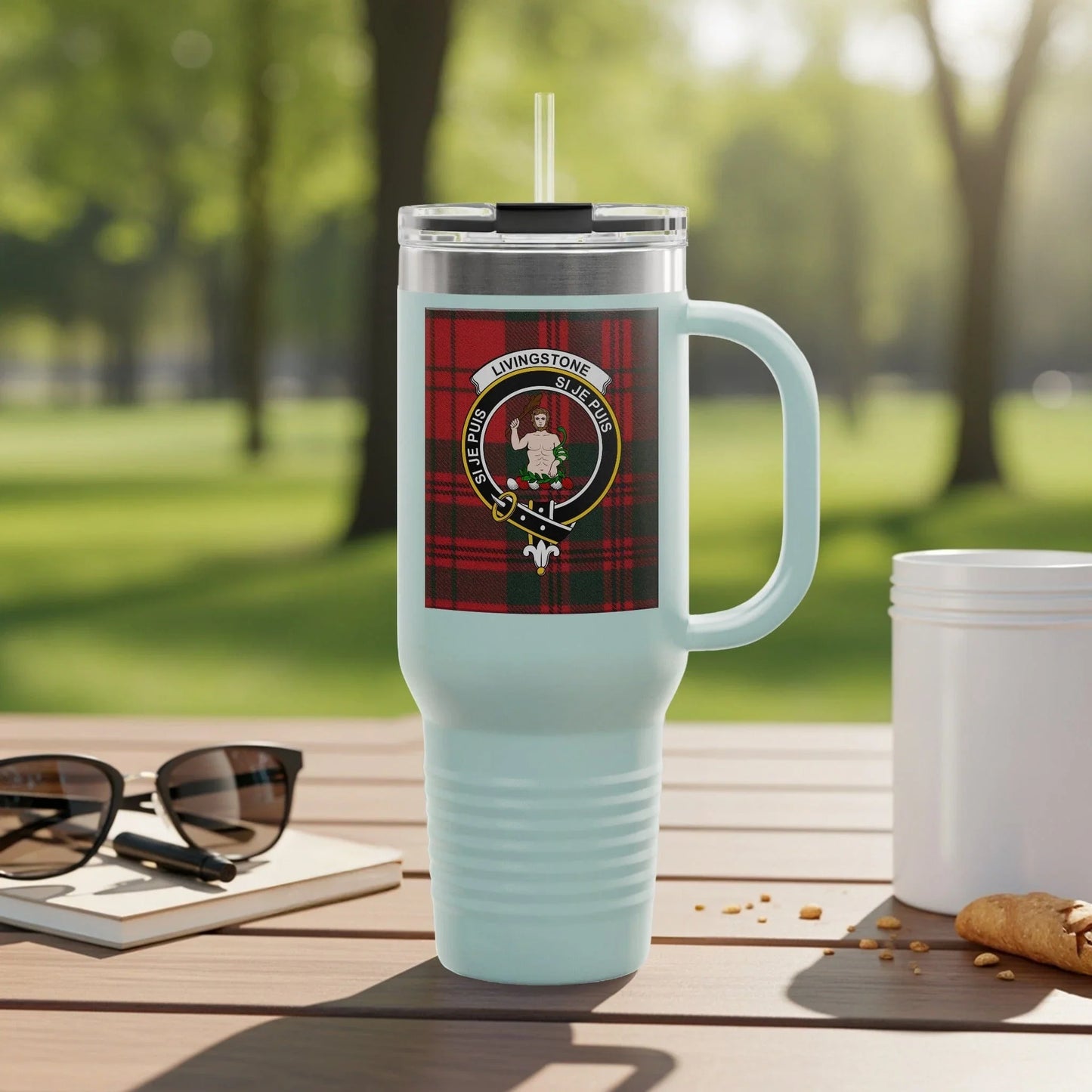 Highland Clan Tartan Insulated Travel Mug Product