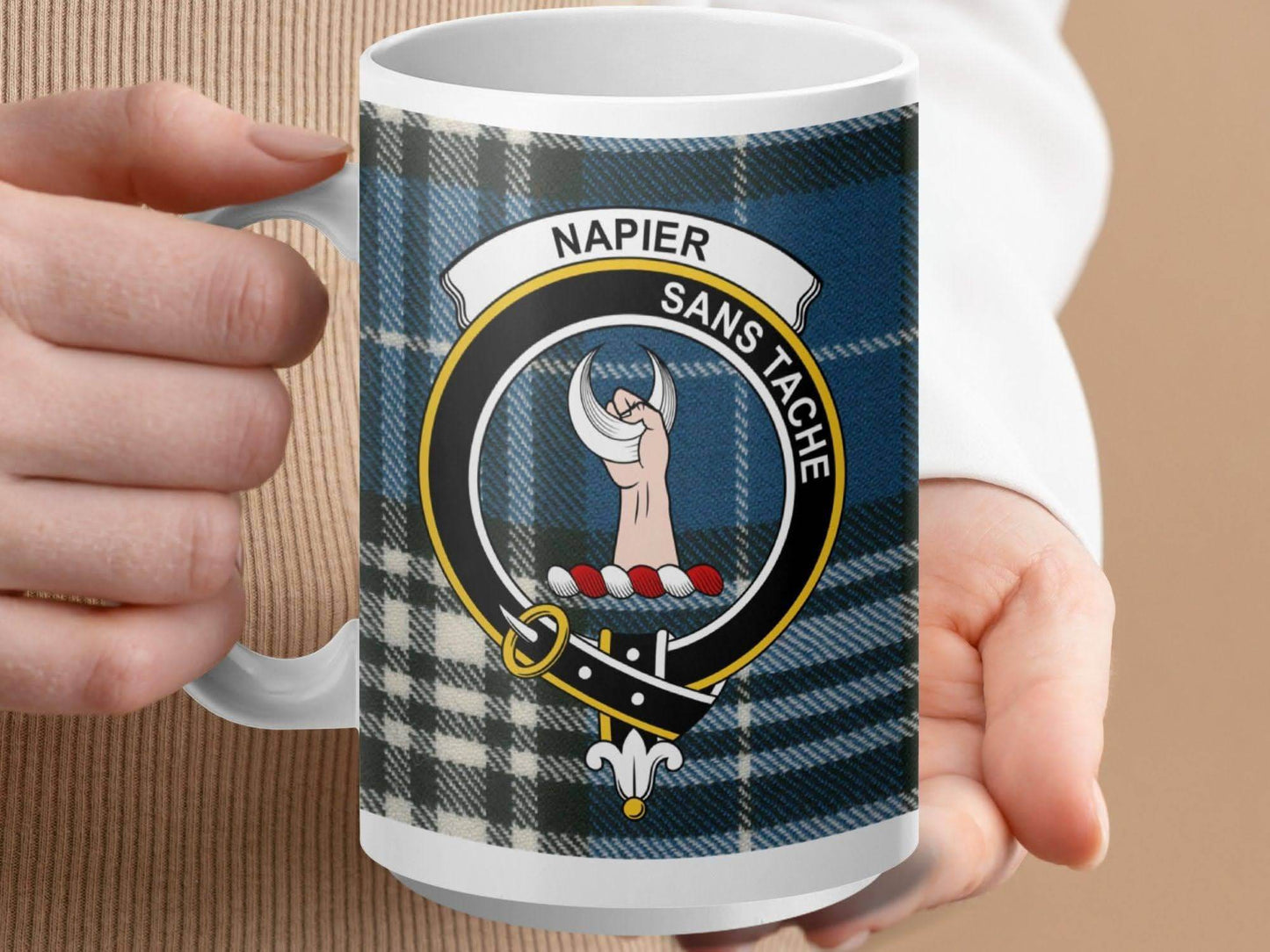 Napier Sans Tache Tartan Patterned Mug product