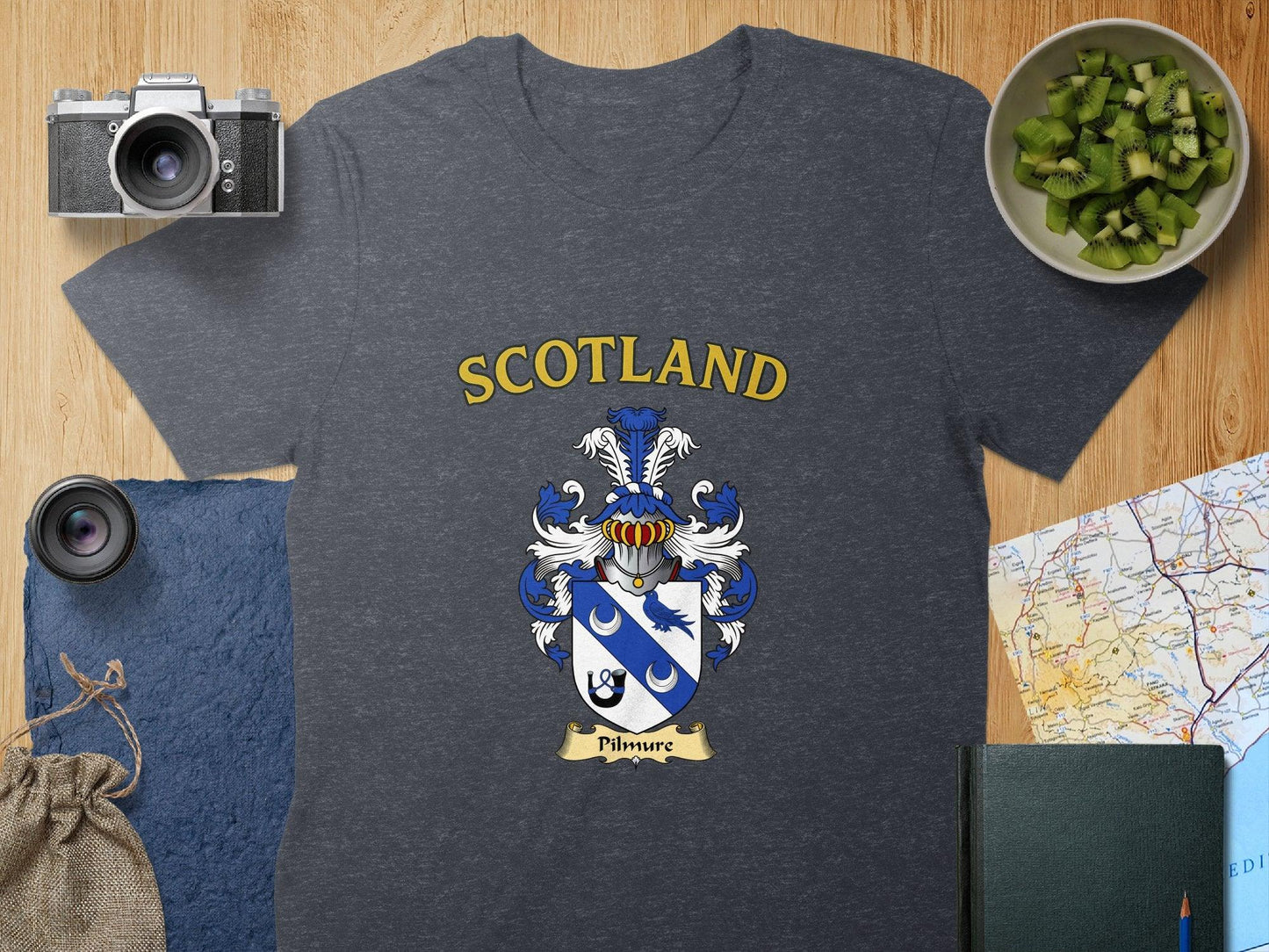 Scotland Themed Graphic T-shirt Product