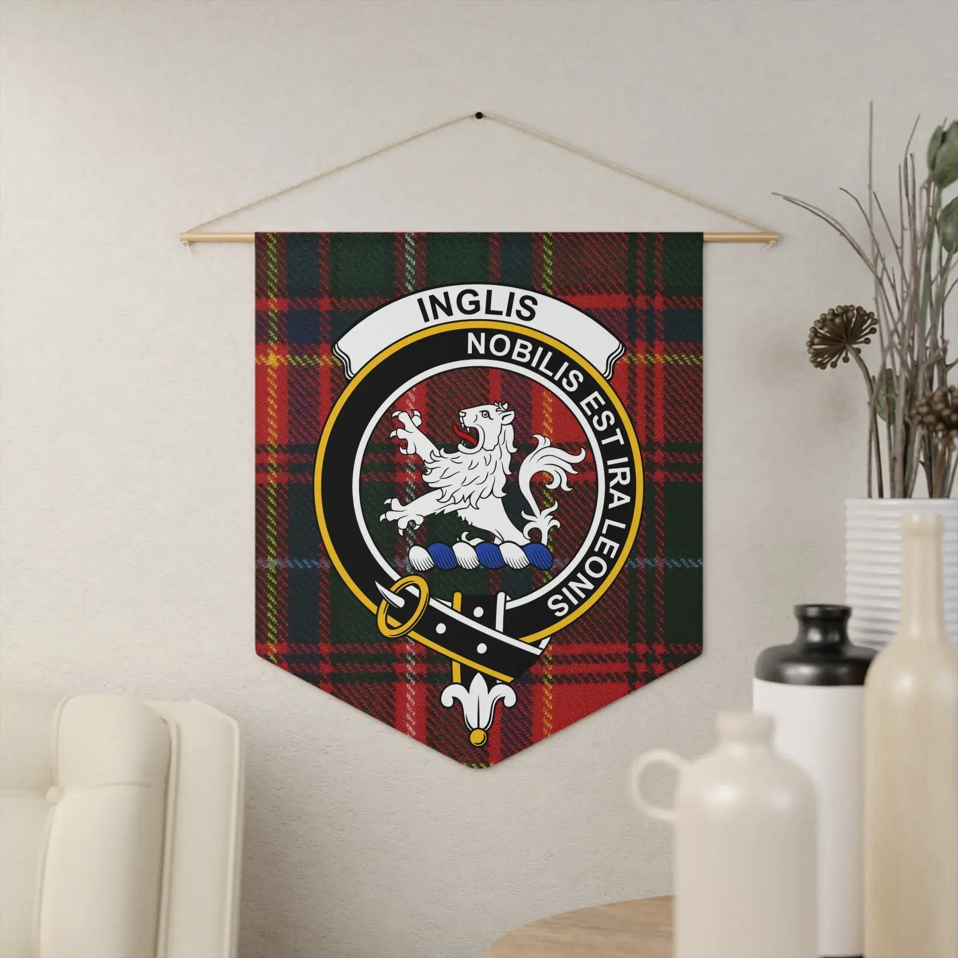 Inglis Nobilis Est Ira Leonis Wall Art product