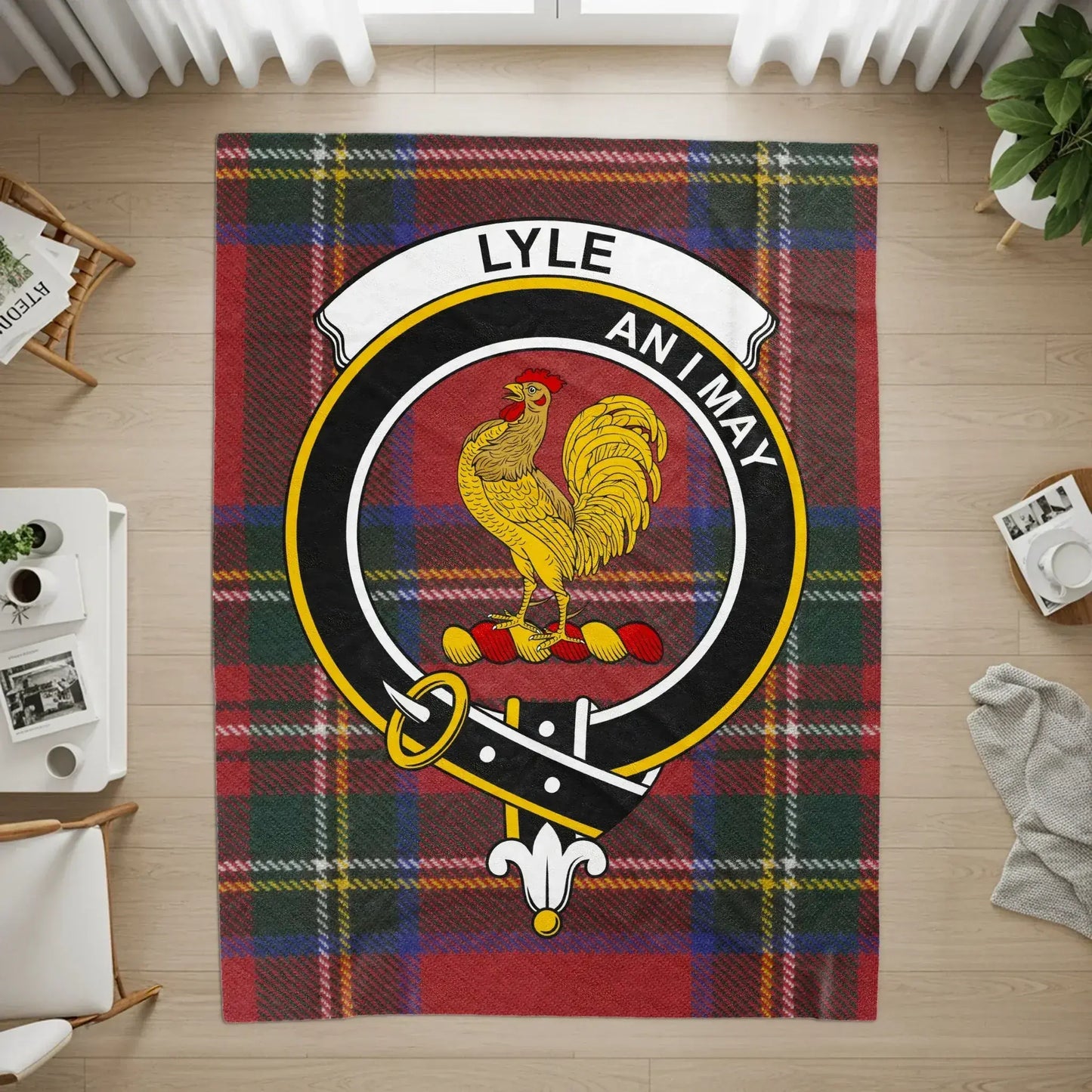 Lyle An I May Plaid Pattern Area Rug product