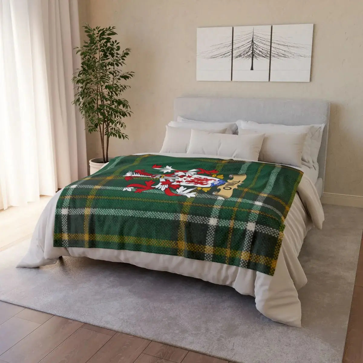 Luxurious Cozy Plaid Patterned Blanket product