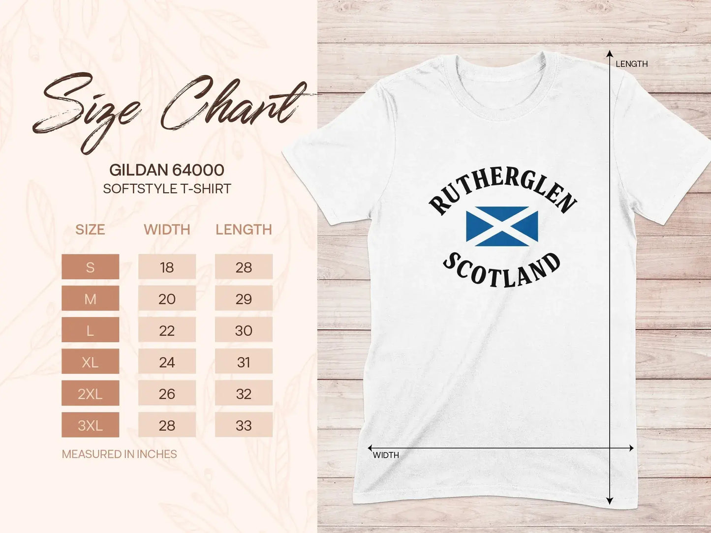 Rutherglen Scotland Graphic Printed T-Shirt product type