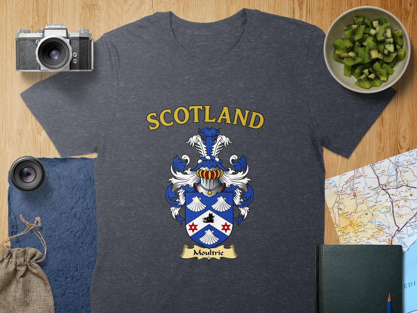 Scotland Family Crest Graphic Tee Shirt product