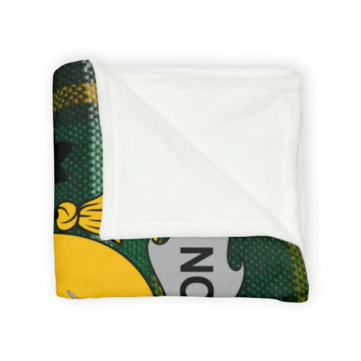 Nostalgic Green and Yellow Comfortable Throw Blanket