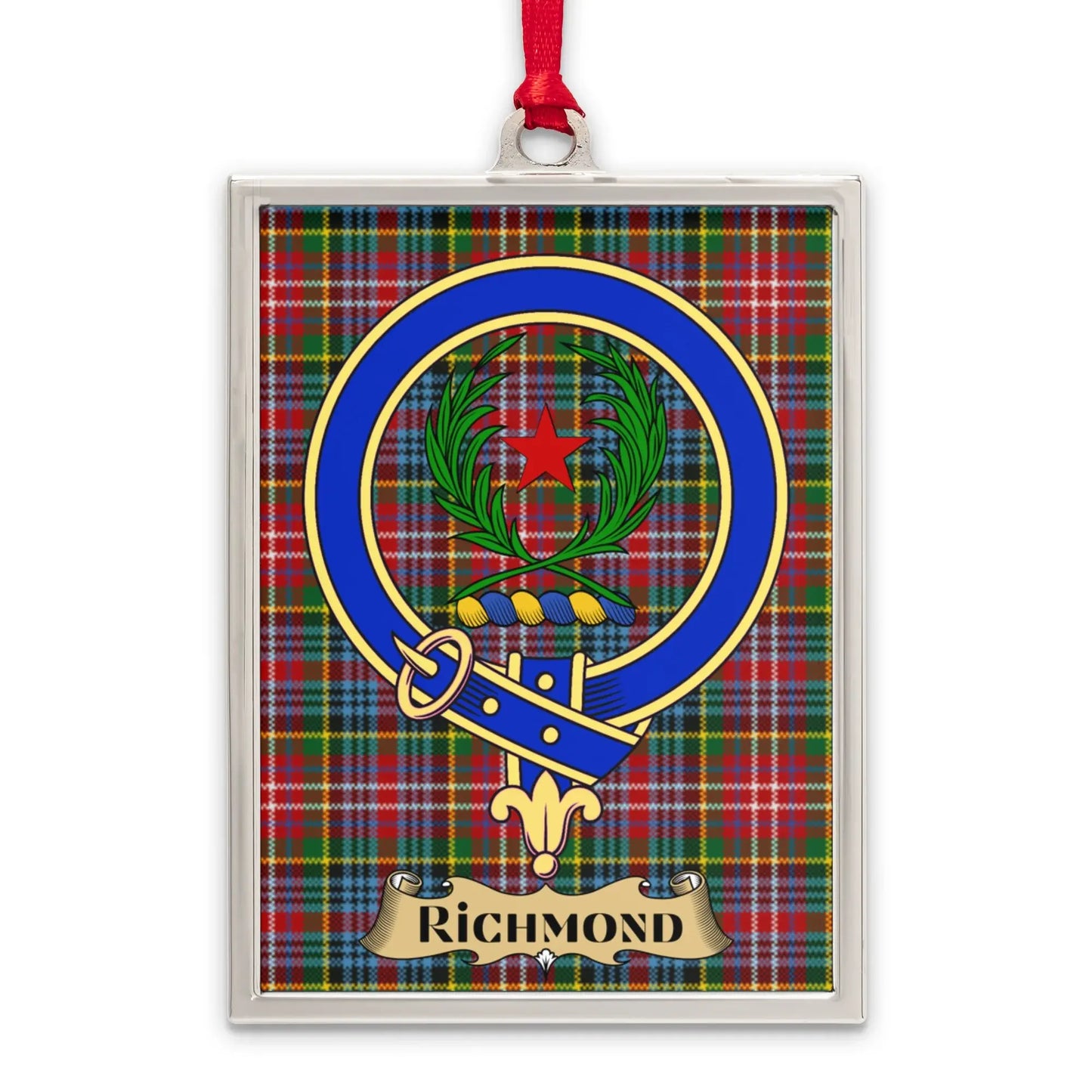 Richmond Family Clan Crest Tartan Pattern product