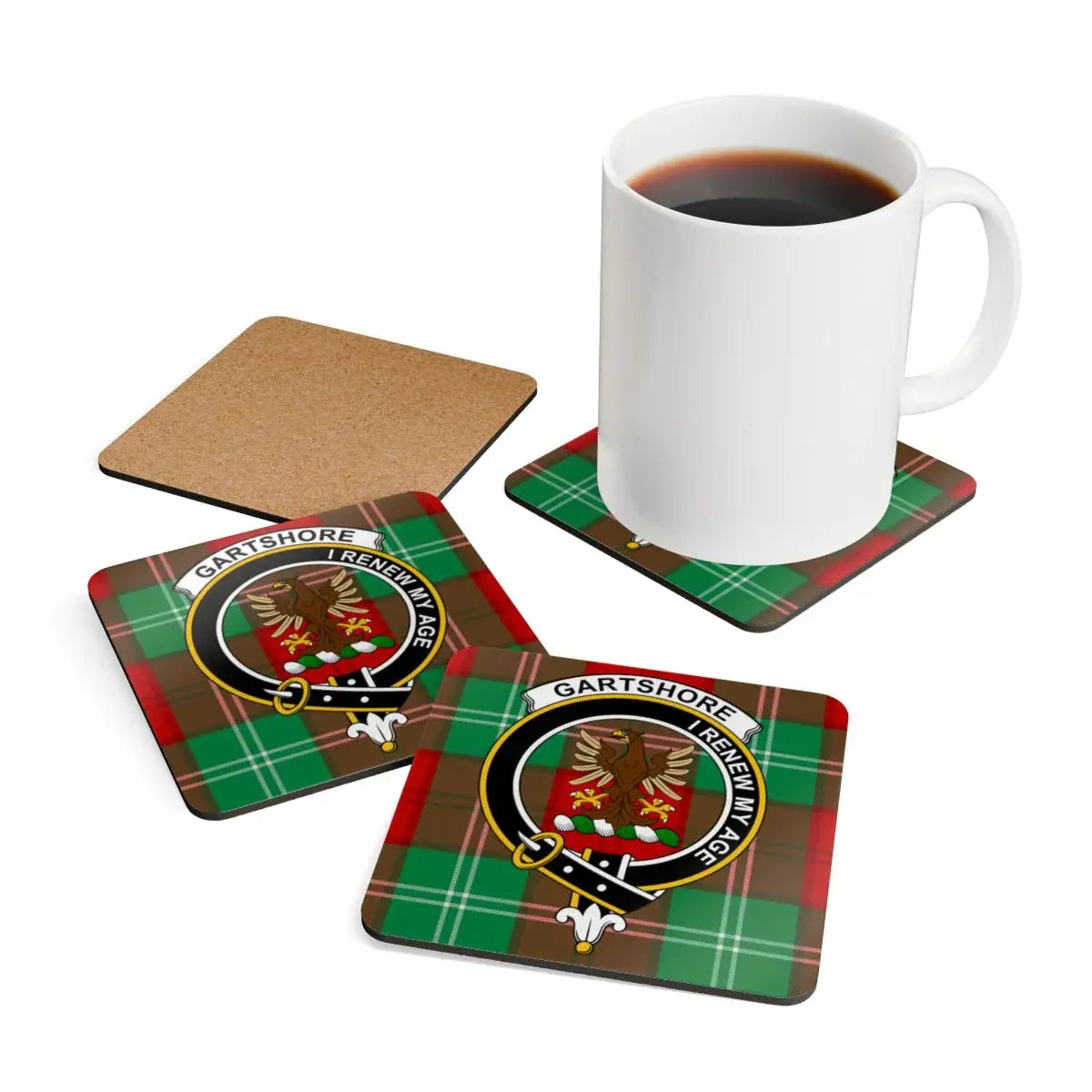 Gartshore Renew Large Tartain Coaster product