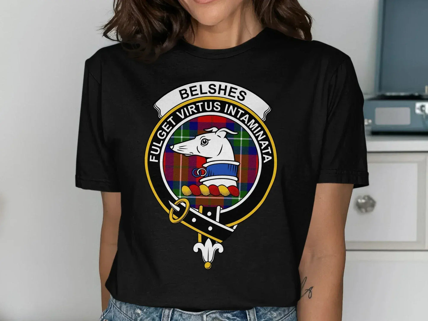 Belsher Fulget Virtus Intaminata Graphic T-shirt product