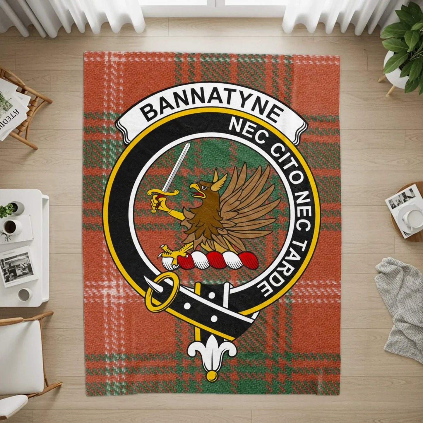Bannatyne Nec Cito Nec Tarde Insignia Tartan product type