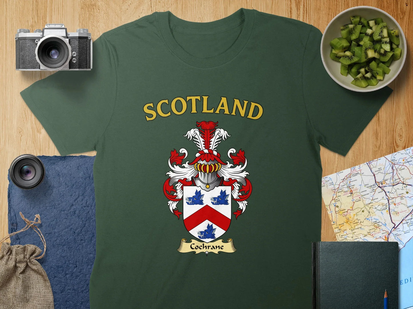 Scotland Family Crest Cochrane Clan T-shirt product
