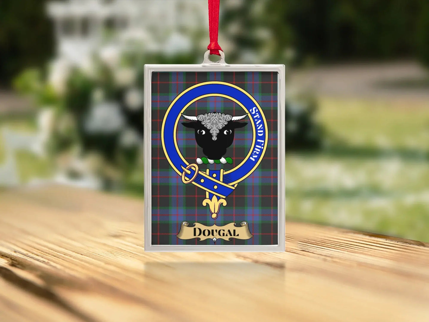 Colorful Dougal Clan Crest Ornament product