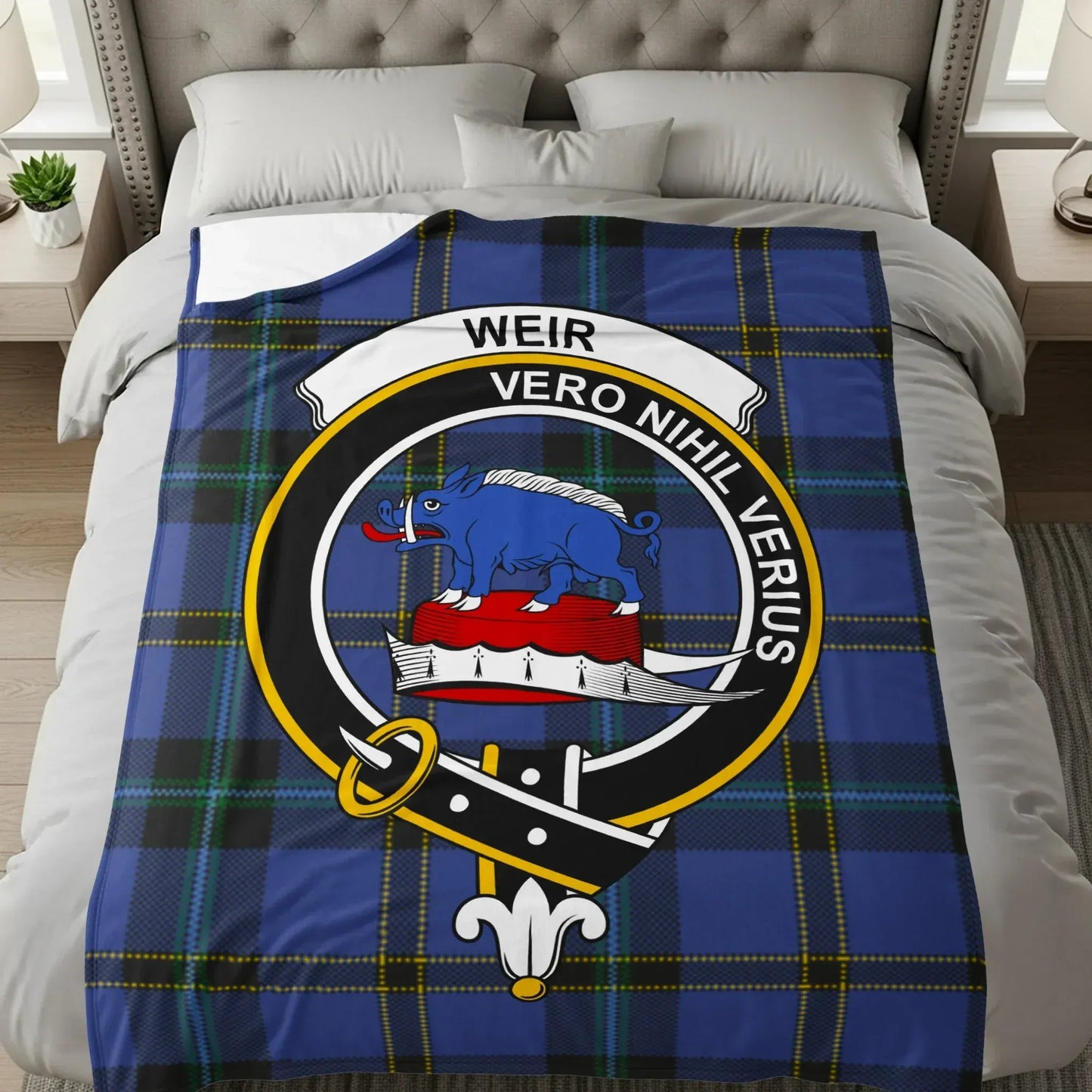 Scottish Plaid Blanket Weir Vero Nihil Verius product type