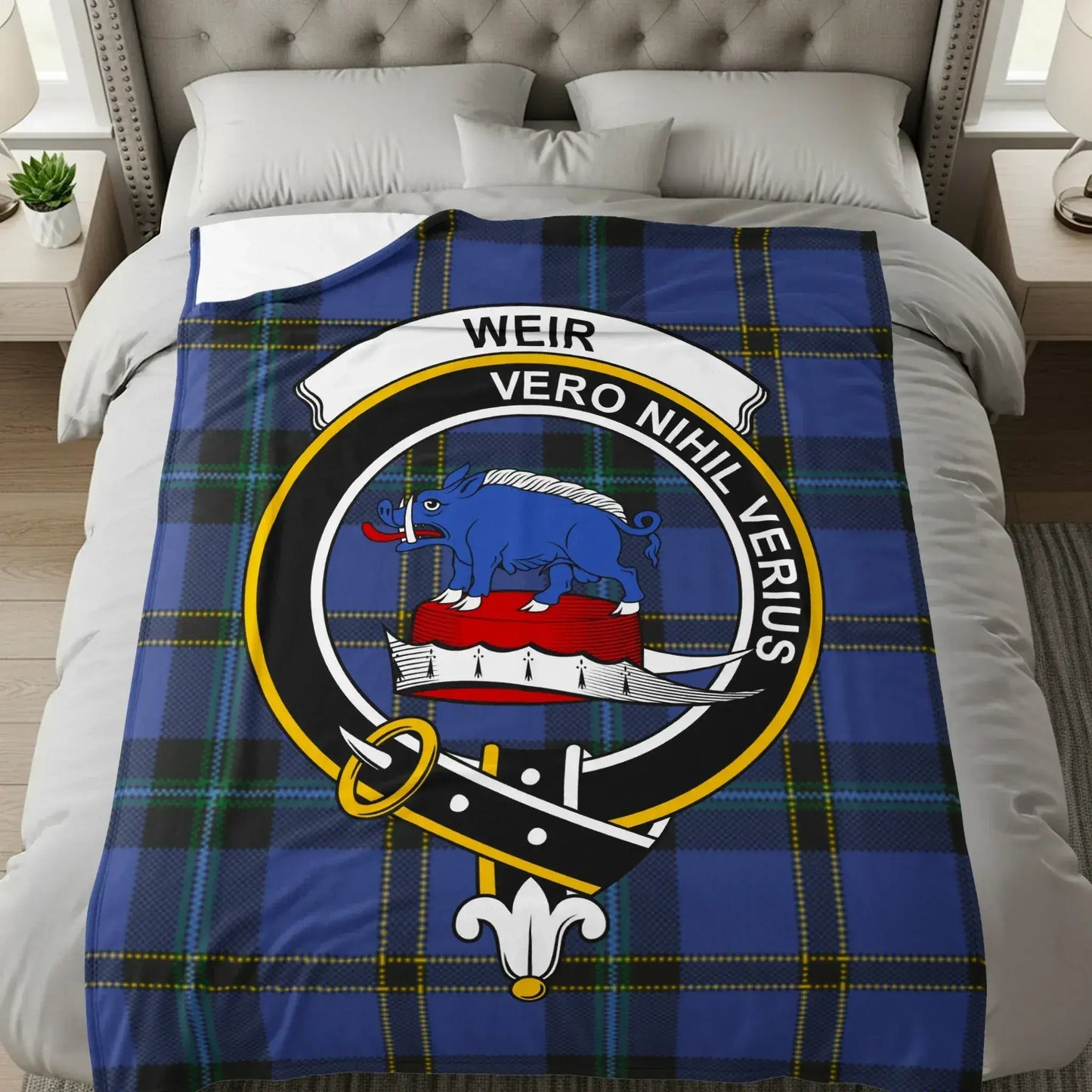 Scottish Plaid Blanket Weir Vero Nihil Verius product type