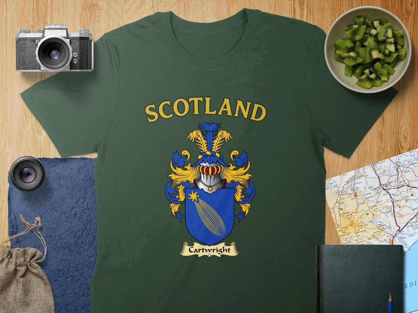 Scotland Cartwright Crest Graphic Tee product