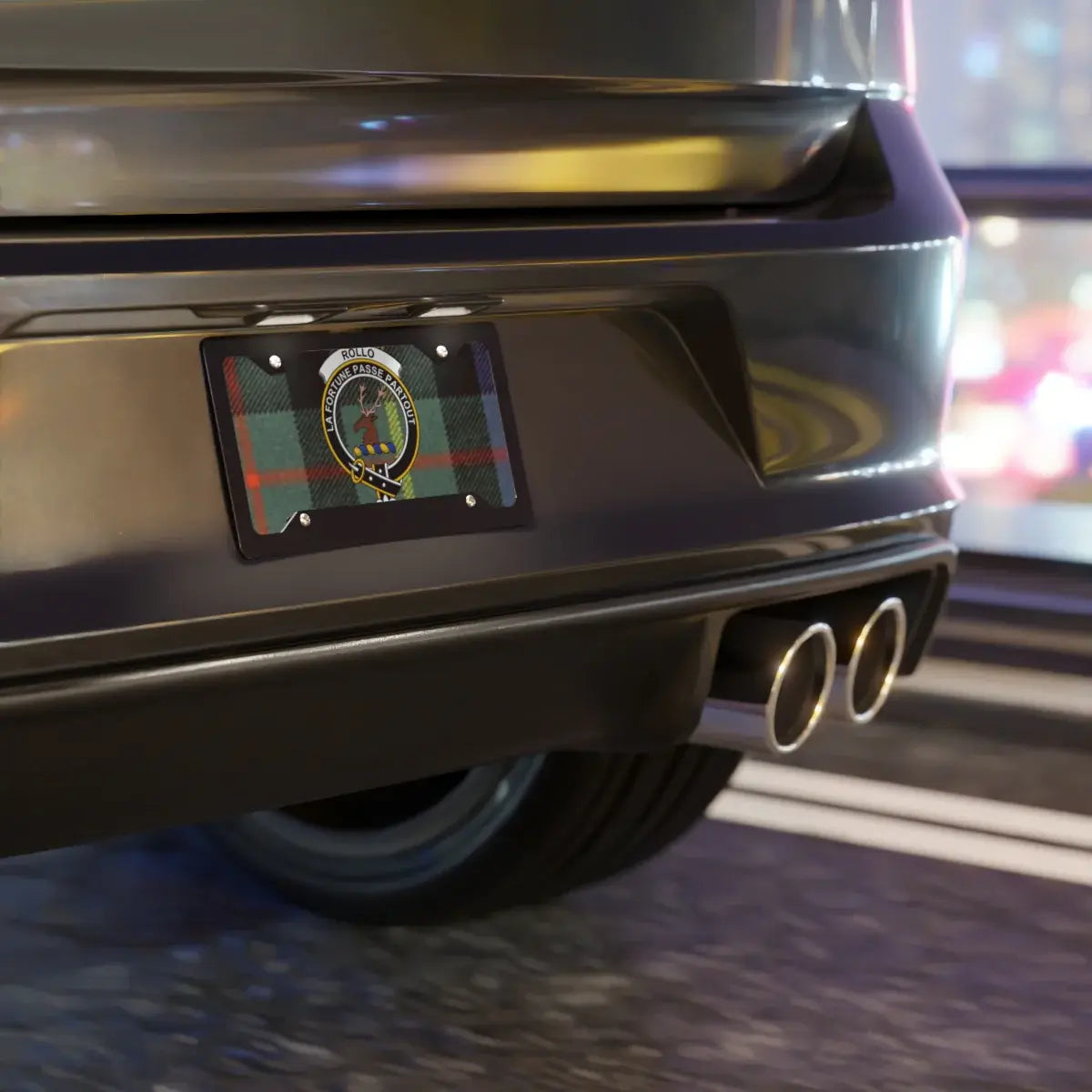 Sleek Custom License Plate for Your Vehicle product