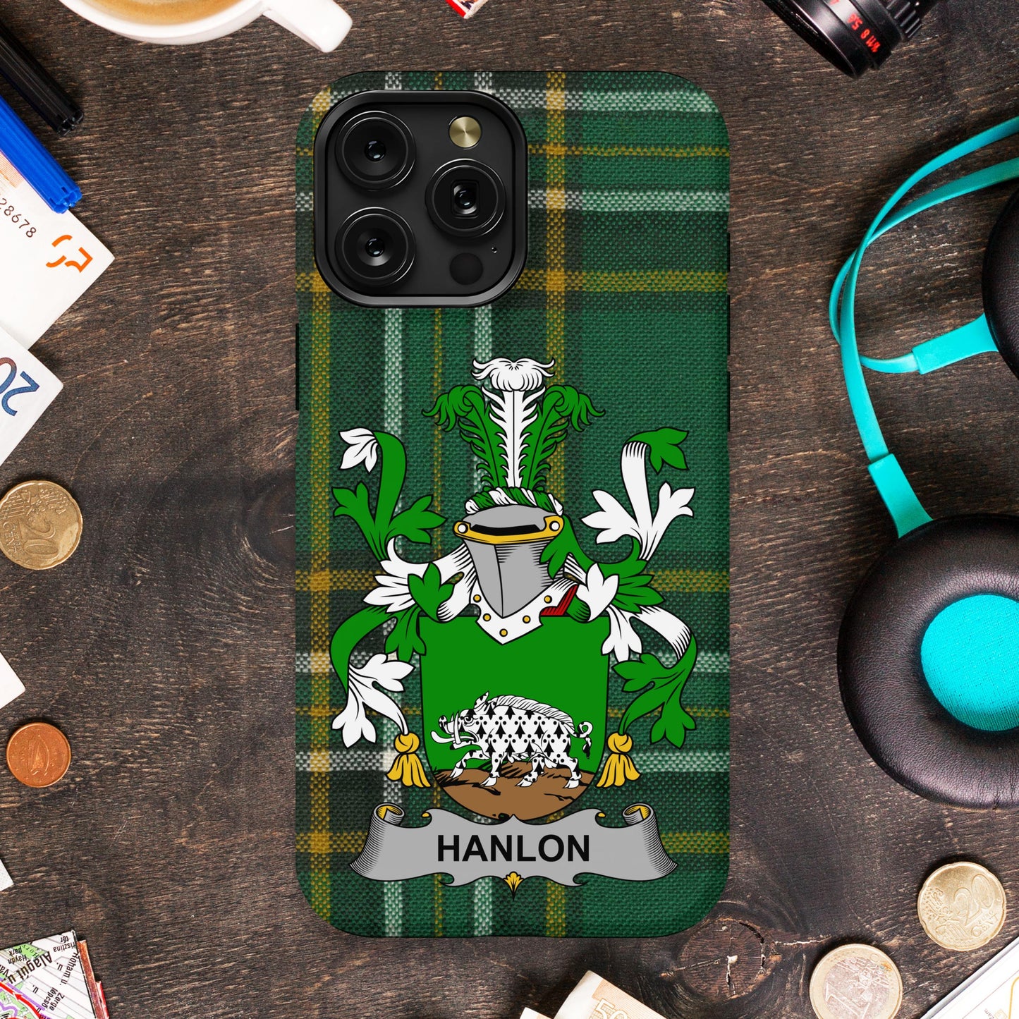 Family Crest Plaid Design iPhone 13 Pro Max Case product