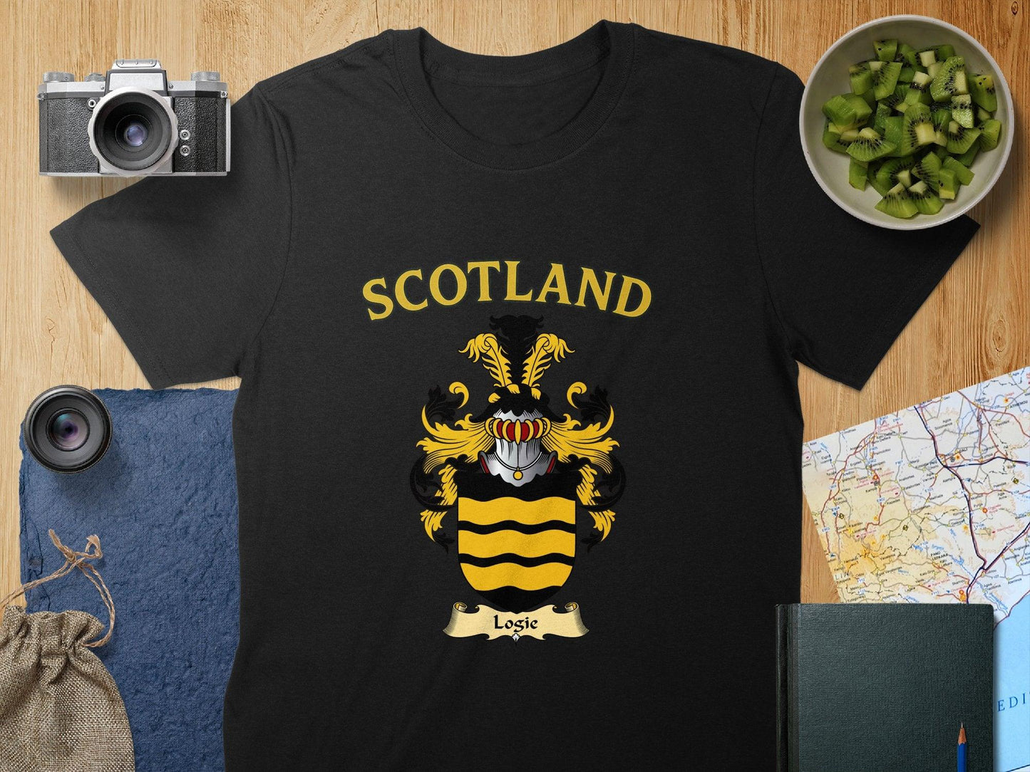 Scotland Family Crest Design Logic T-Shirt product