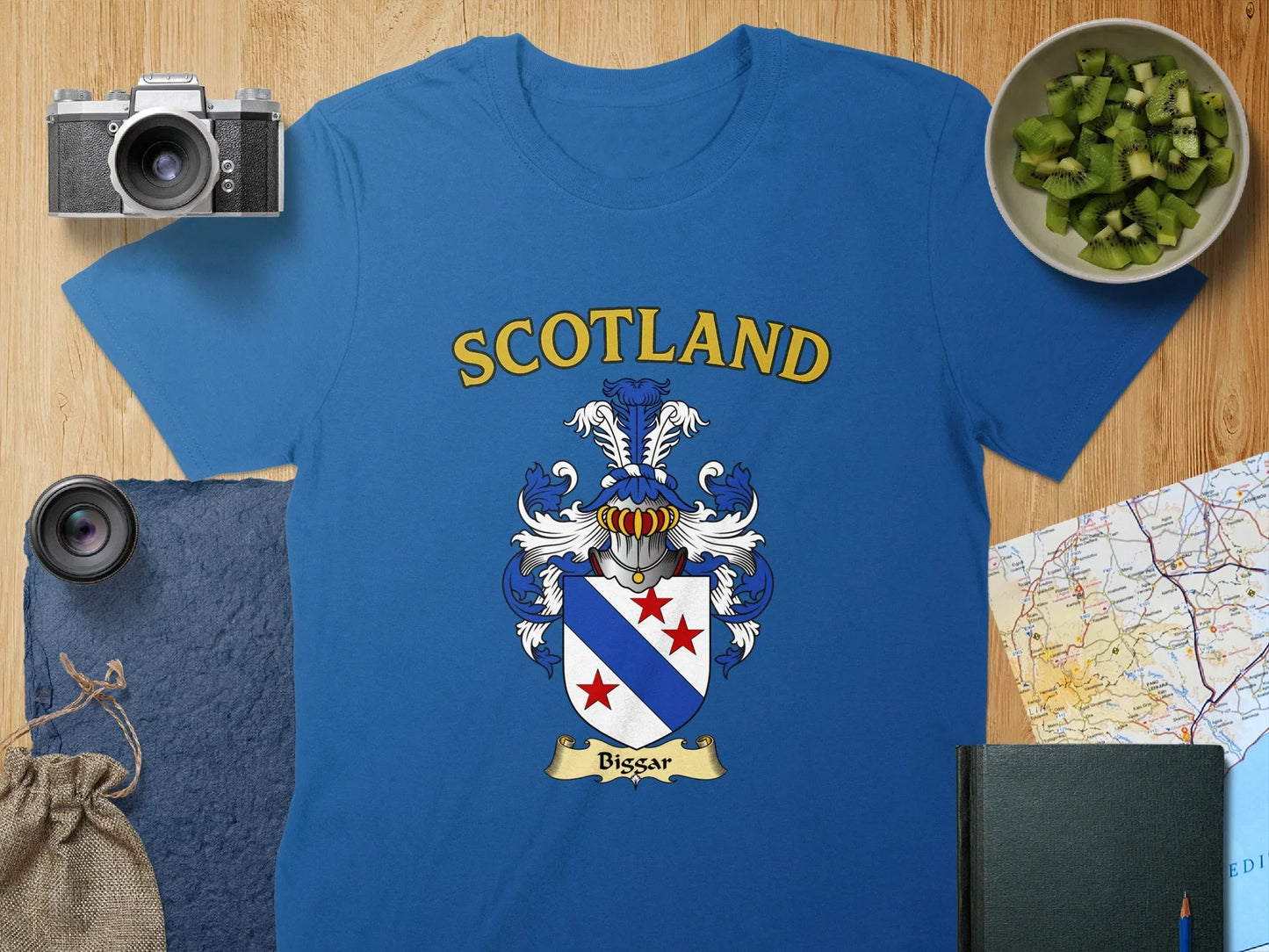 Scotland Bissar Family Crest T-Shirt product