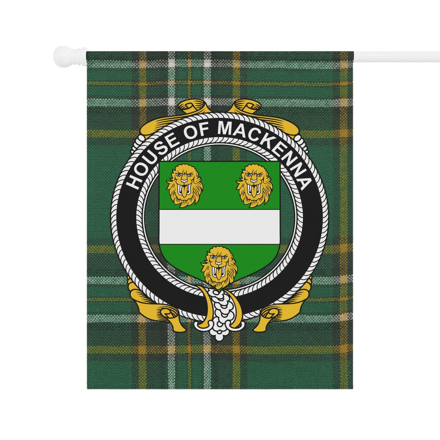 House of Mackenna Family Crest Plaid Wall Decor