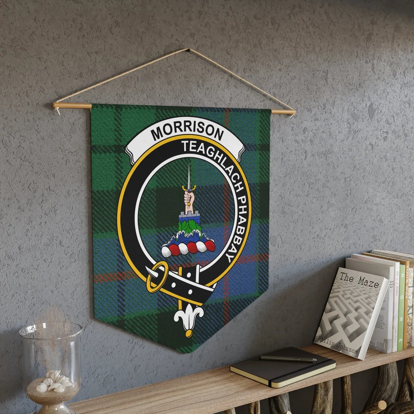 Morrison Teaghlach Phabbay Family Crest Wall Decor product