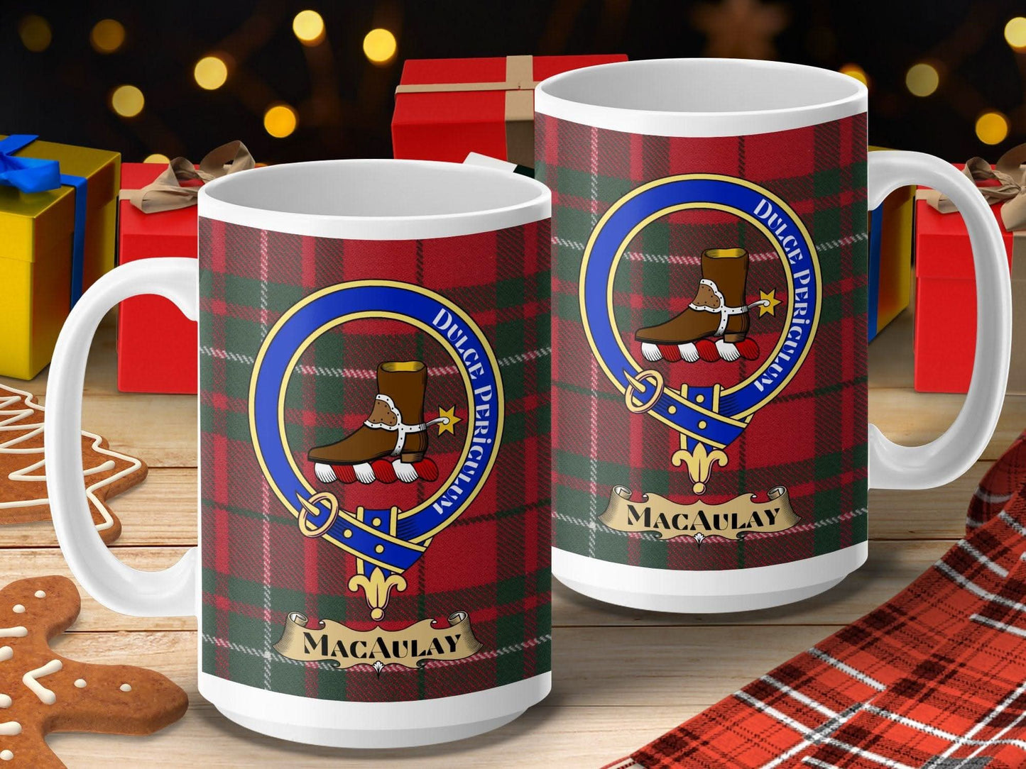 Macaulay Clan Tartans Mug Vibrant Scottish Heritage product type