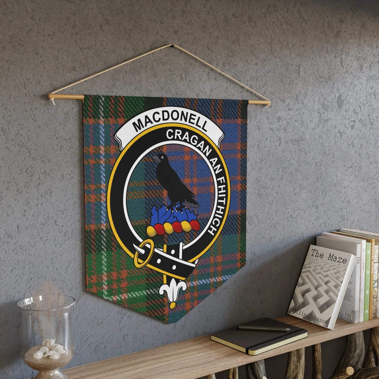 Macdonell Family Crest Wall Hanging Banner product