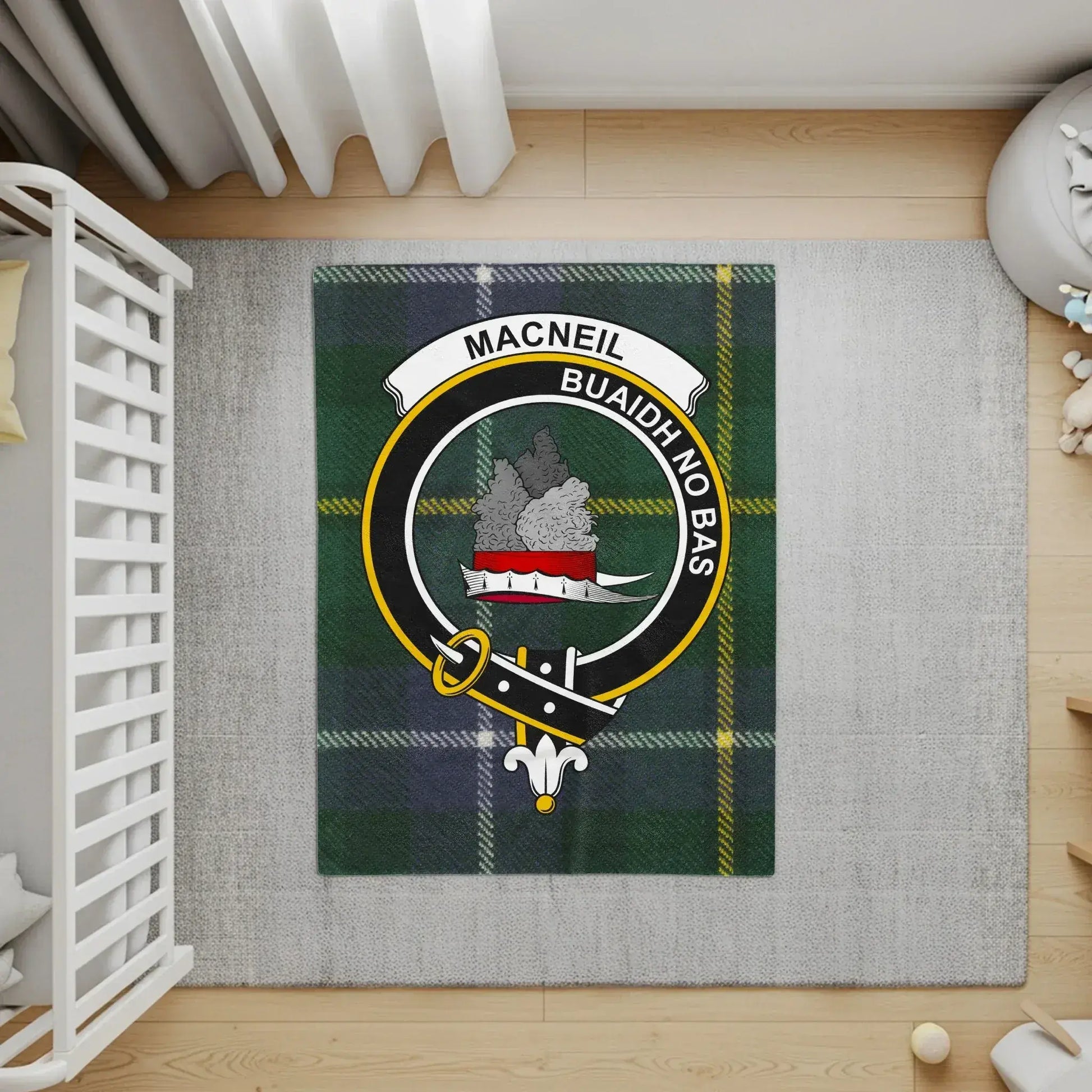 Macneil Buaidh No Bas Crest Design Rug product