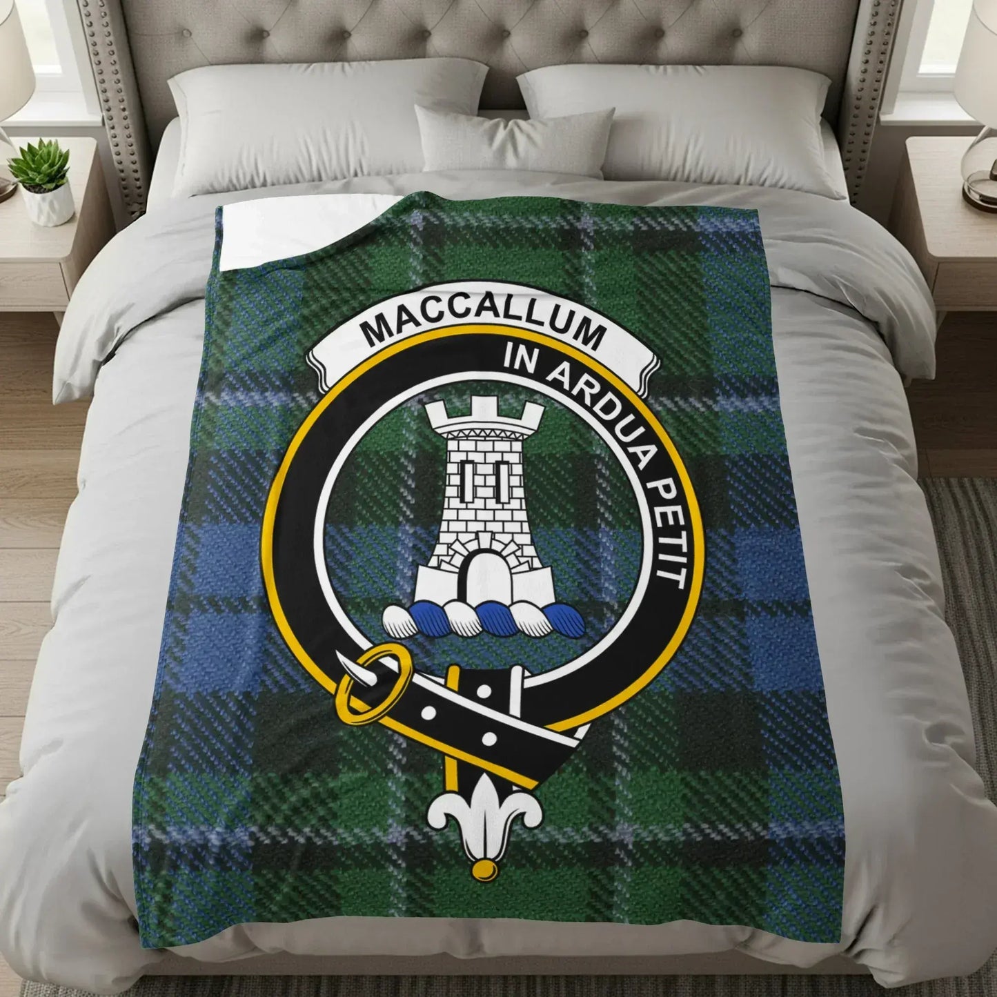 Maccallum In Ardua Petit Tartan Blanket product
