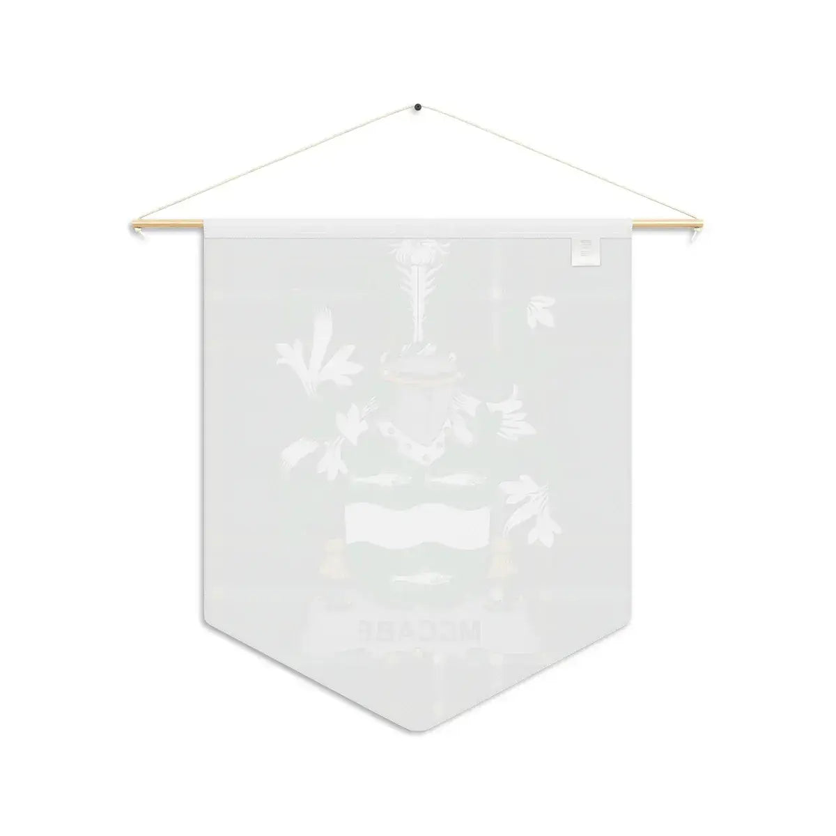 Medieval Style Family Crest Hanging Wall Banner product