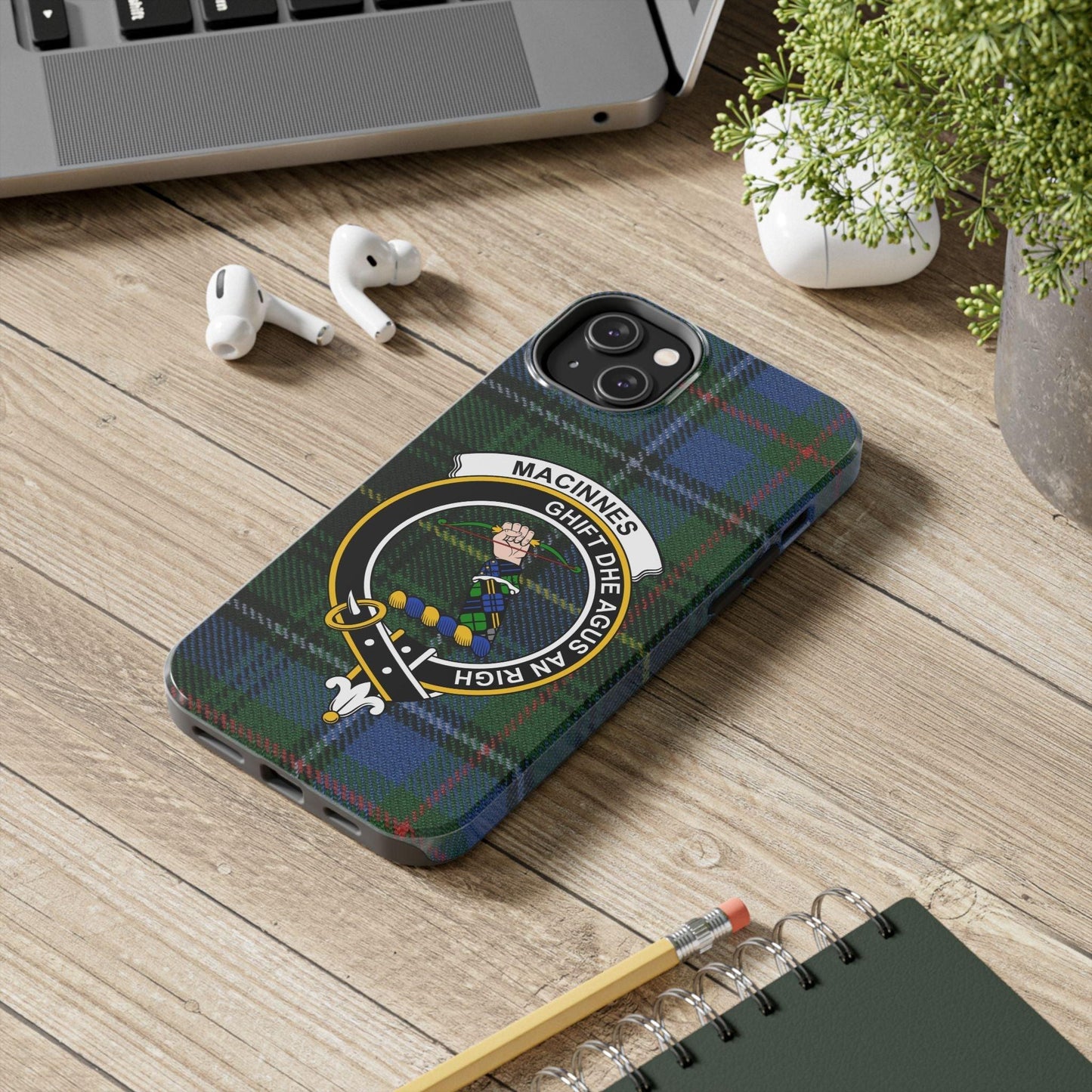 Macinnes Scottish Tartan Clan Cell Phone Case - Celtic Ancestry Gifts