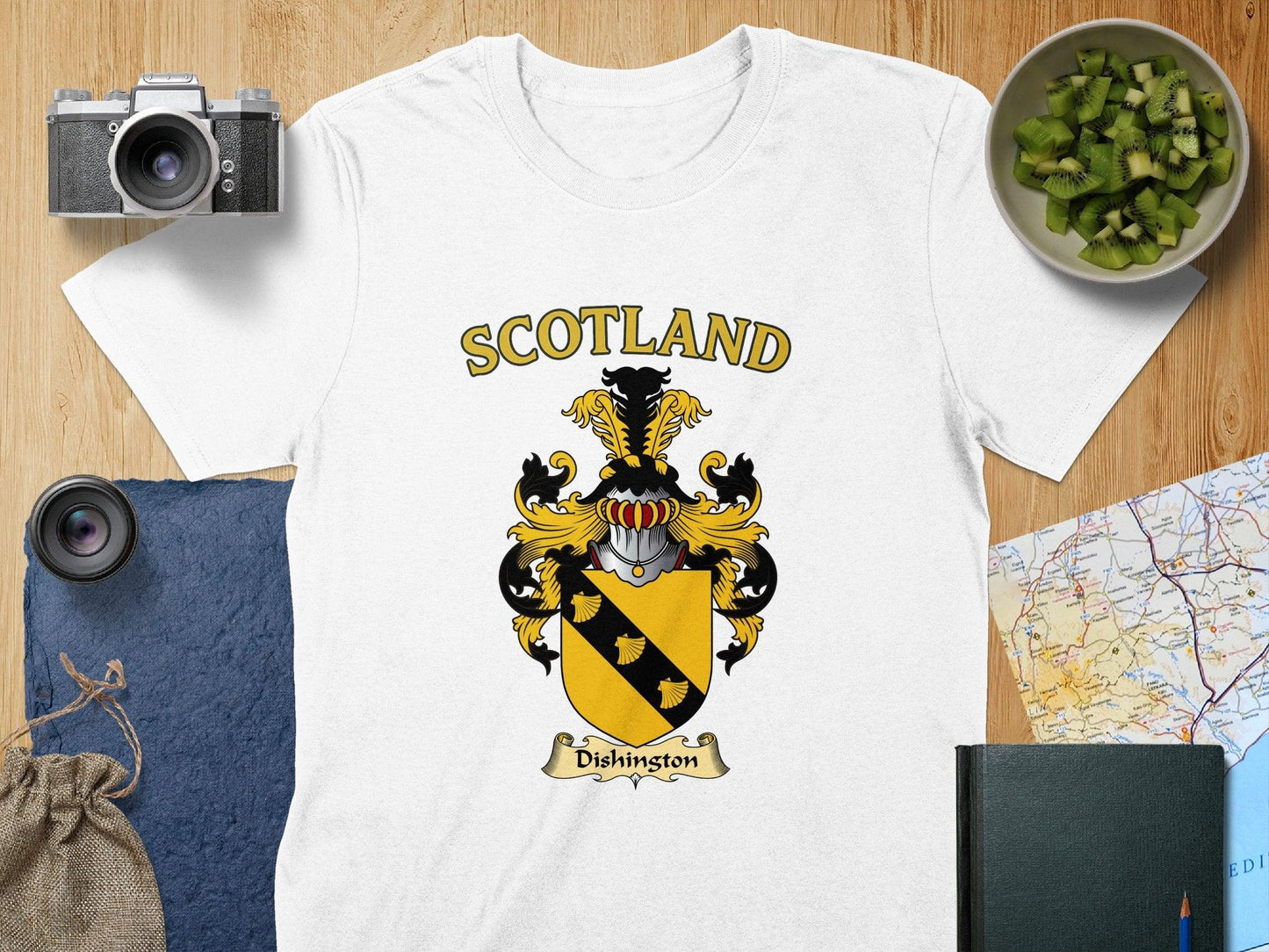Scotland Dishington Family Crest T-Shirt product