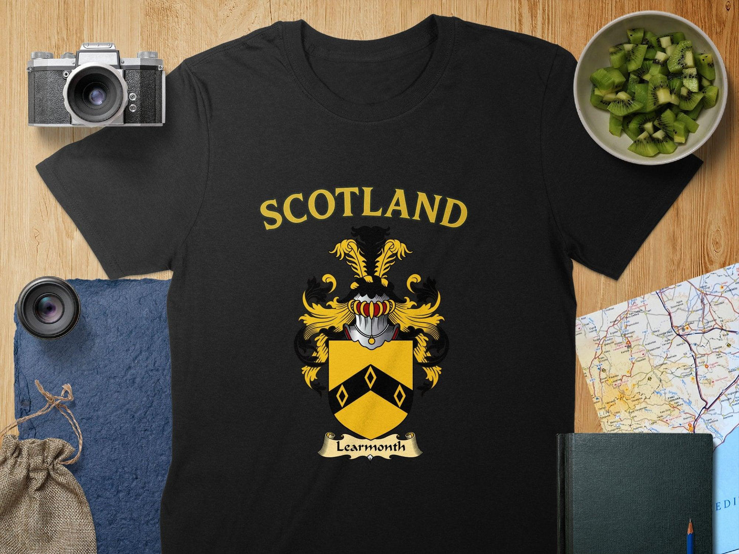 Scotland Larmont Coat of Arms Design T-Shirt product type