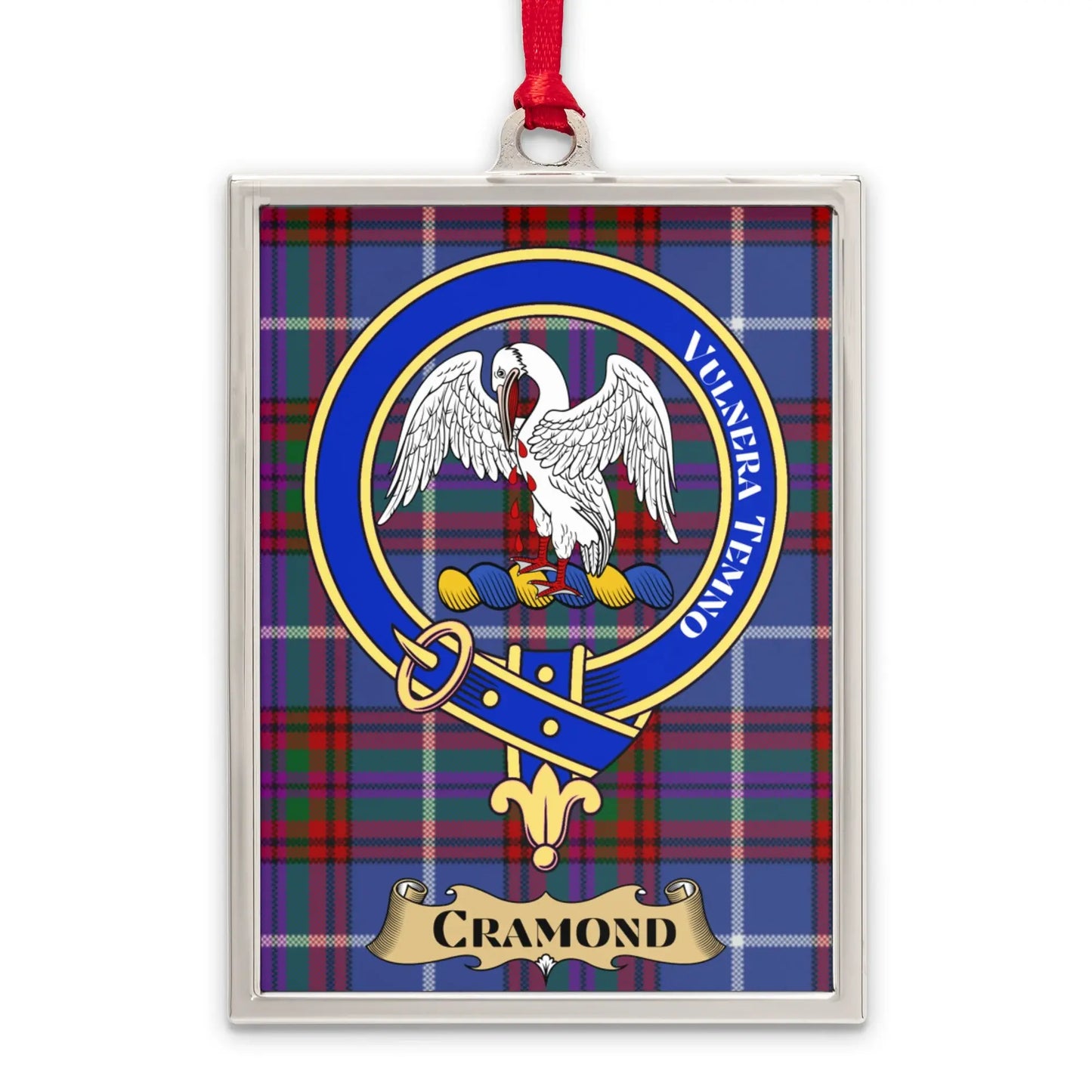Cramond Vivat Vera Temo Clan Crest Plaid product