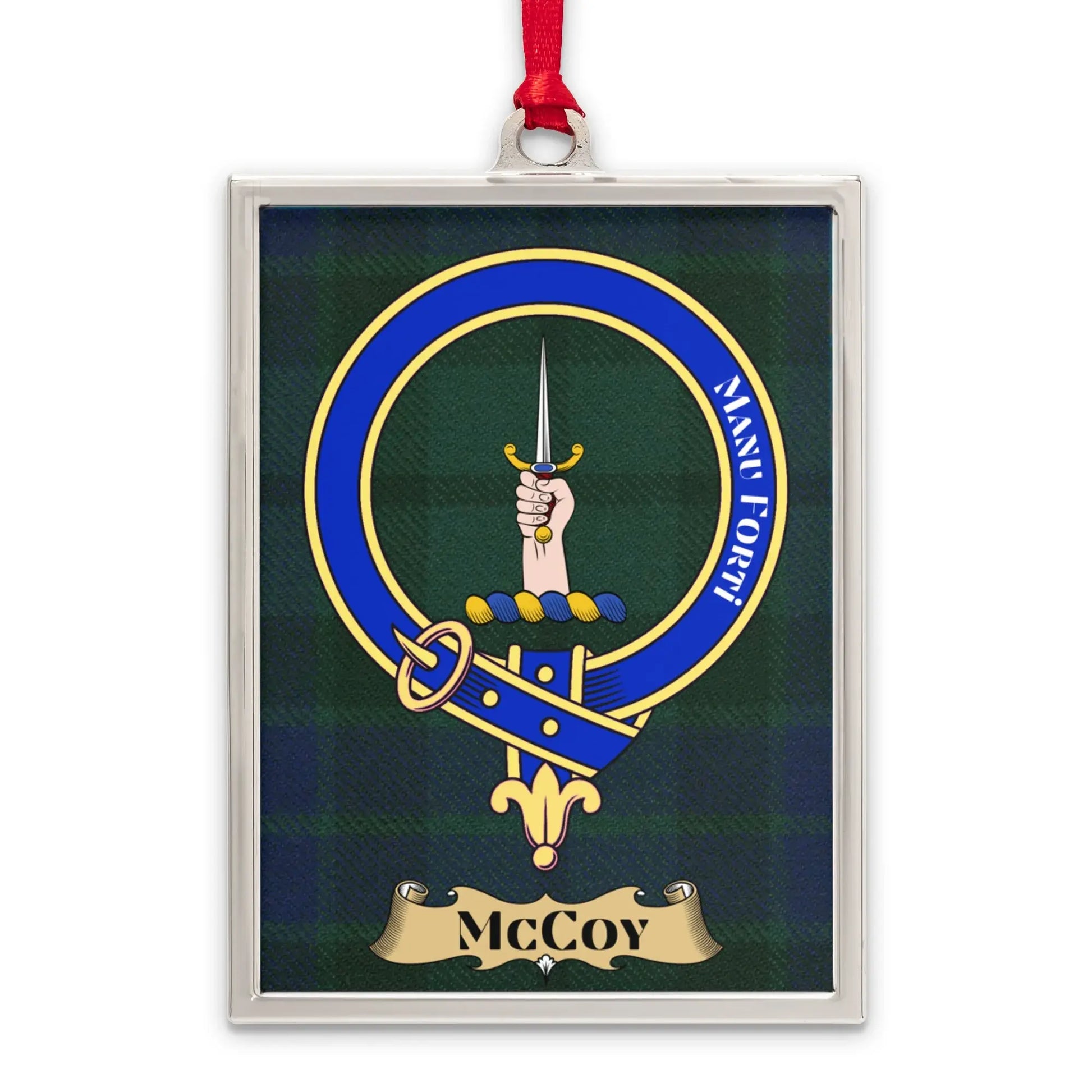 Clan McCoy Crest Ornament with Sword Design product