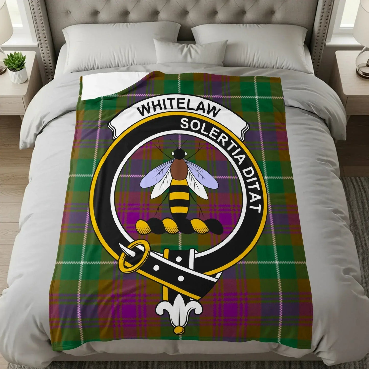 Whitelaw Solertia Ditat Tartan Design Bedding product