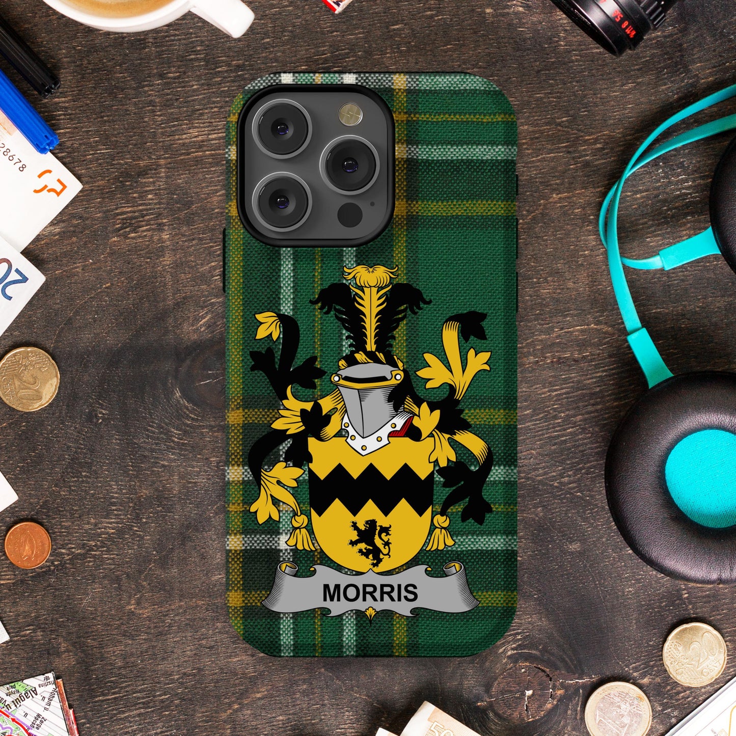 Stylish Morris Coat of Arms iPhone Case product type
