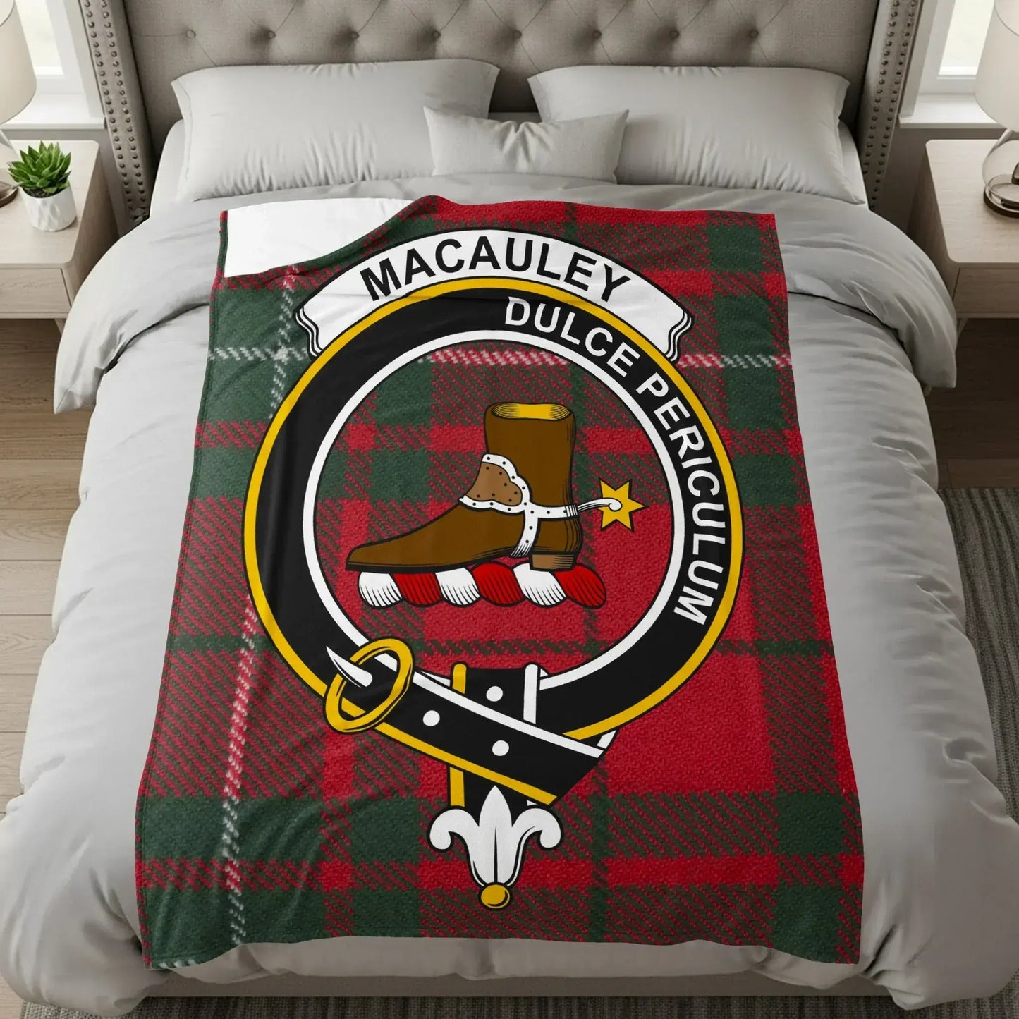 MacAuley Dulce Periculum Family Design bedding product