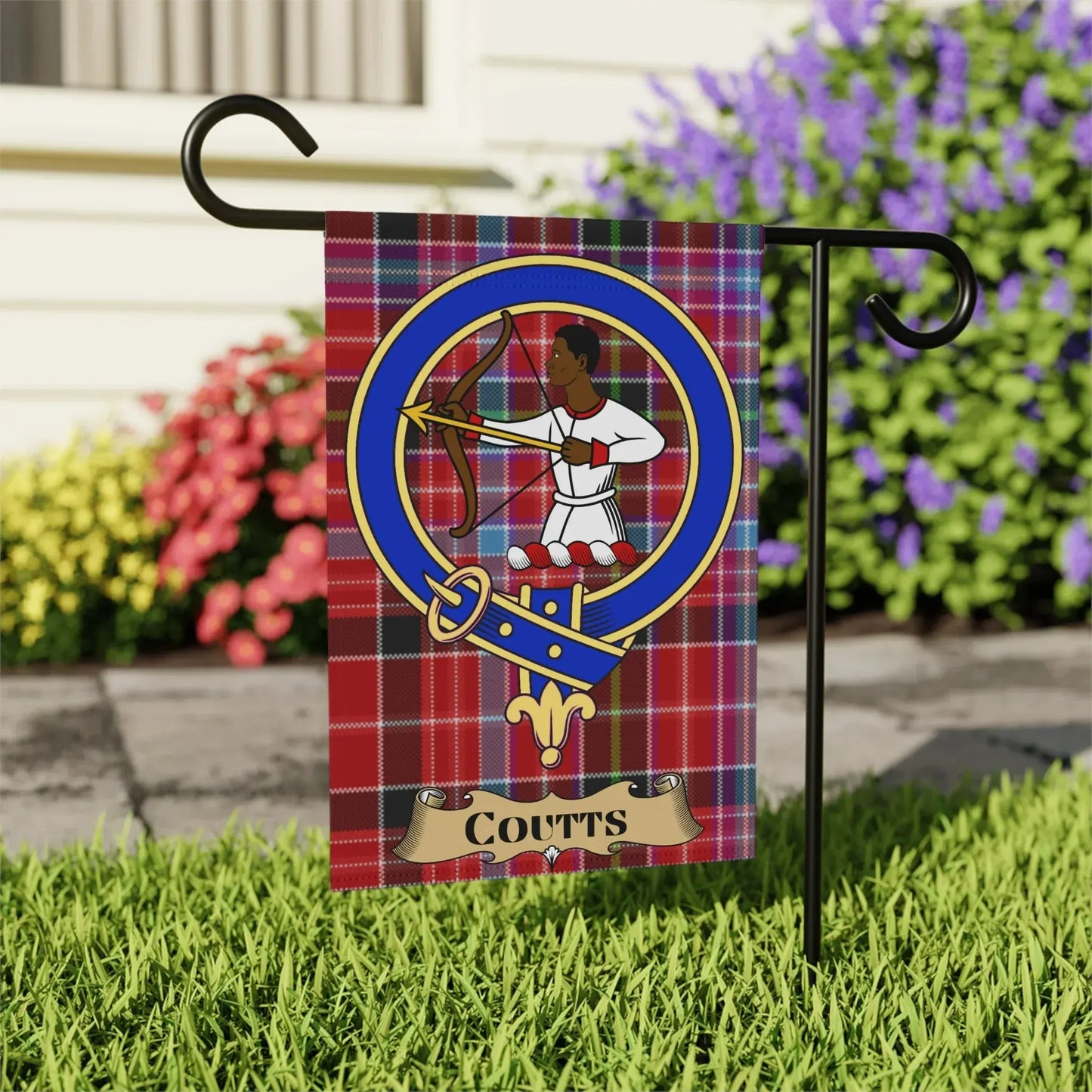 Coutts Archer Clan Tartan Garden Flag product