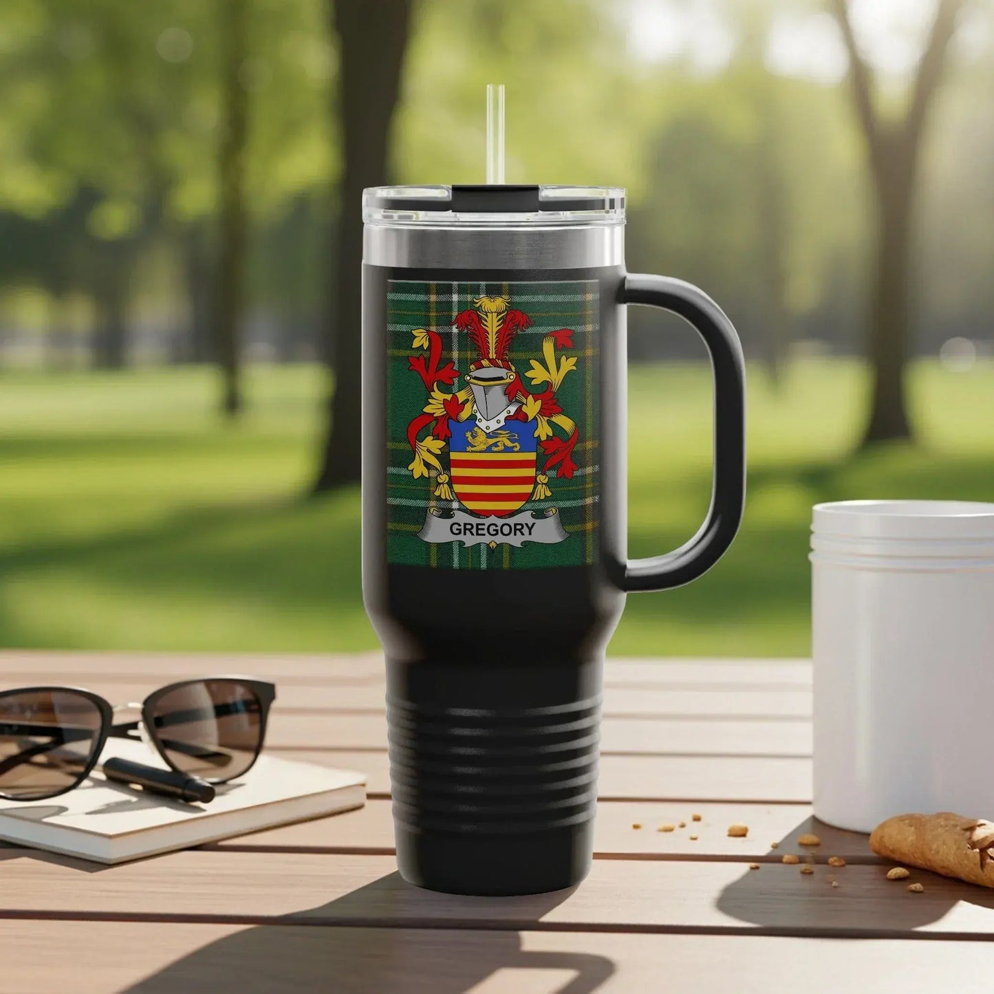 Custom Gregory Coat of Arms Travel Mug product