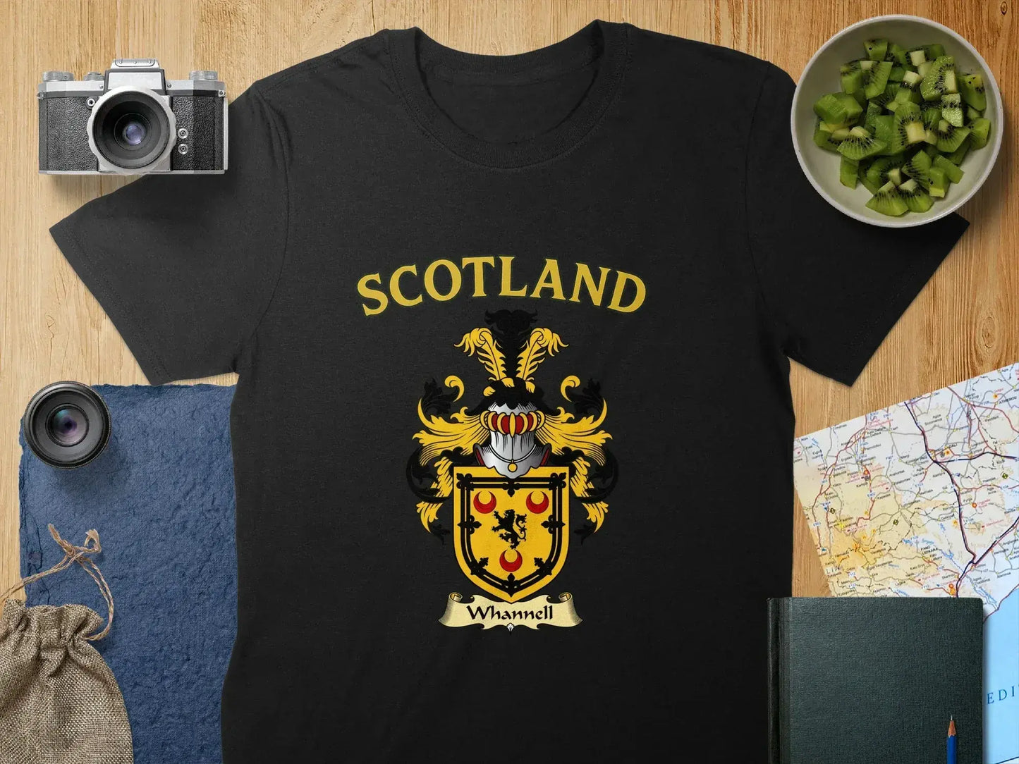 Scotland Whammel Coat of Arms Graphic T-Shirt product