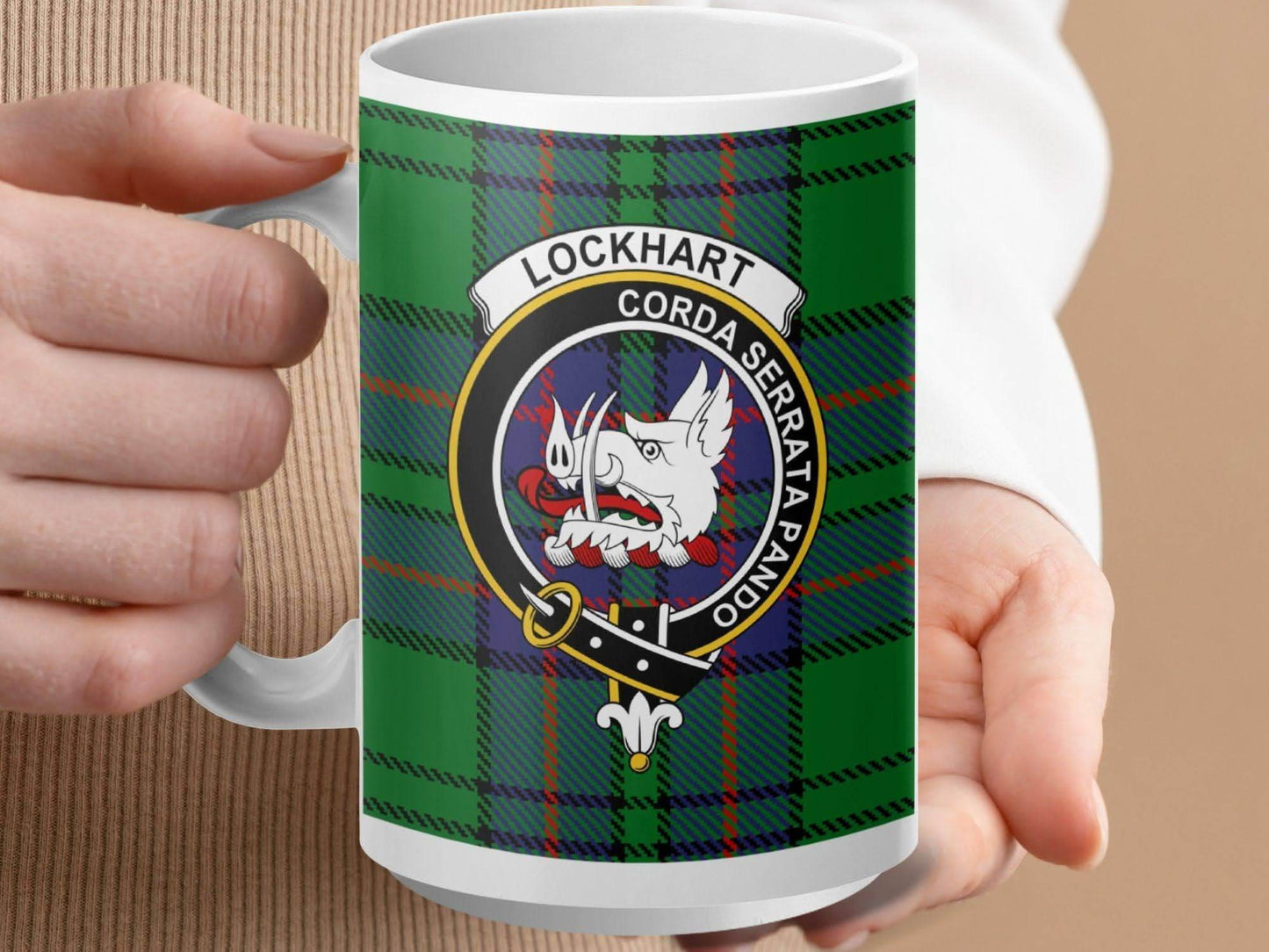 Lockhart Corda Serrata Pando Tartan Mug product type